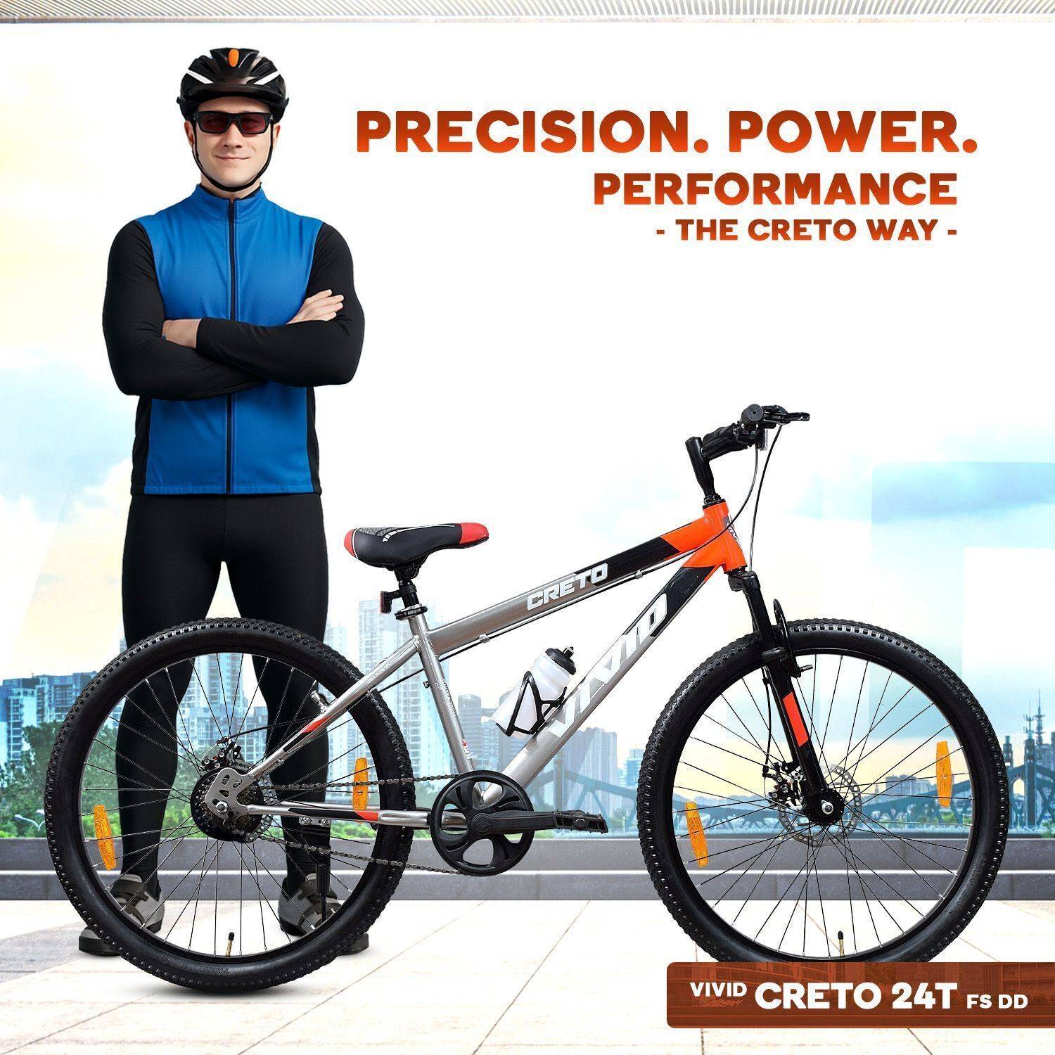 VIVID Creto 24T 24 Inch Men's Mountain Cycle - Image 2