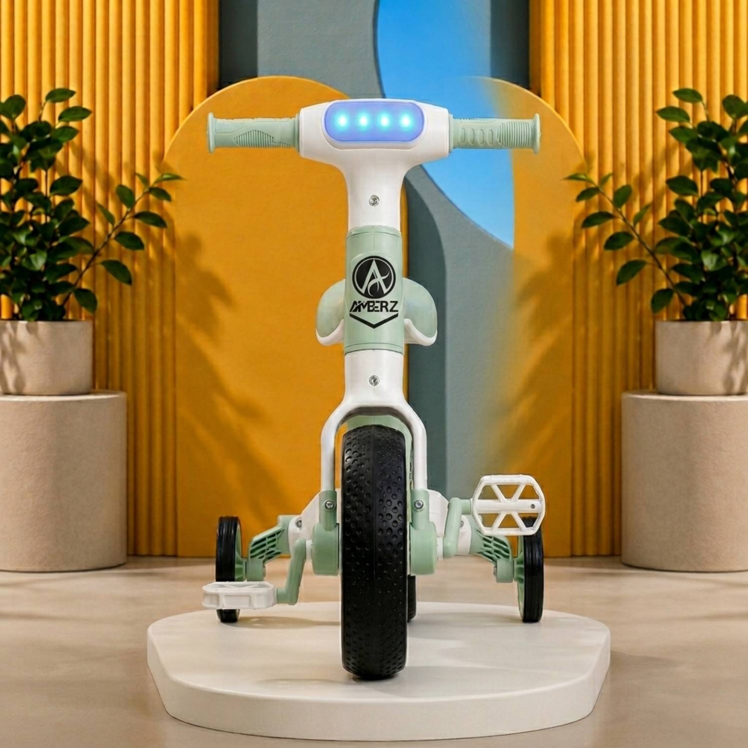 AMBERZ 3-in-1 Convertible Kids Smart Tricycle - Image 2
