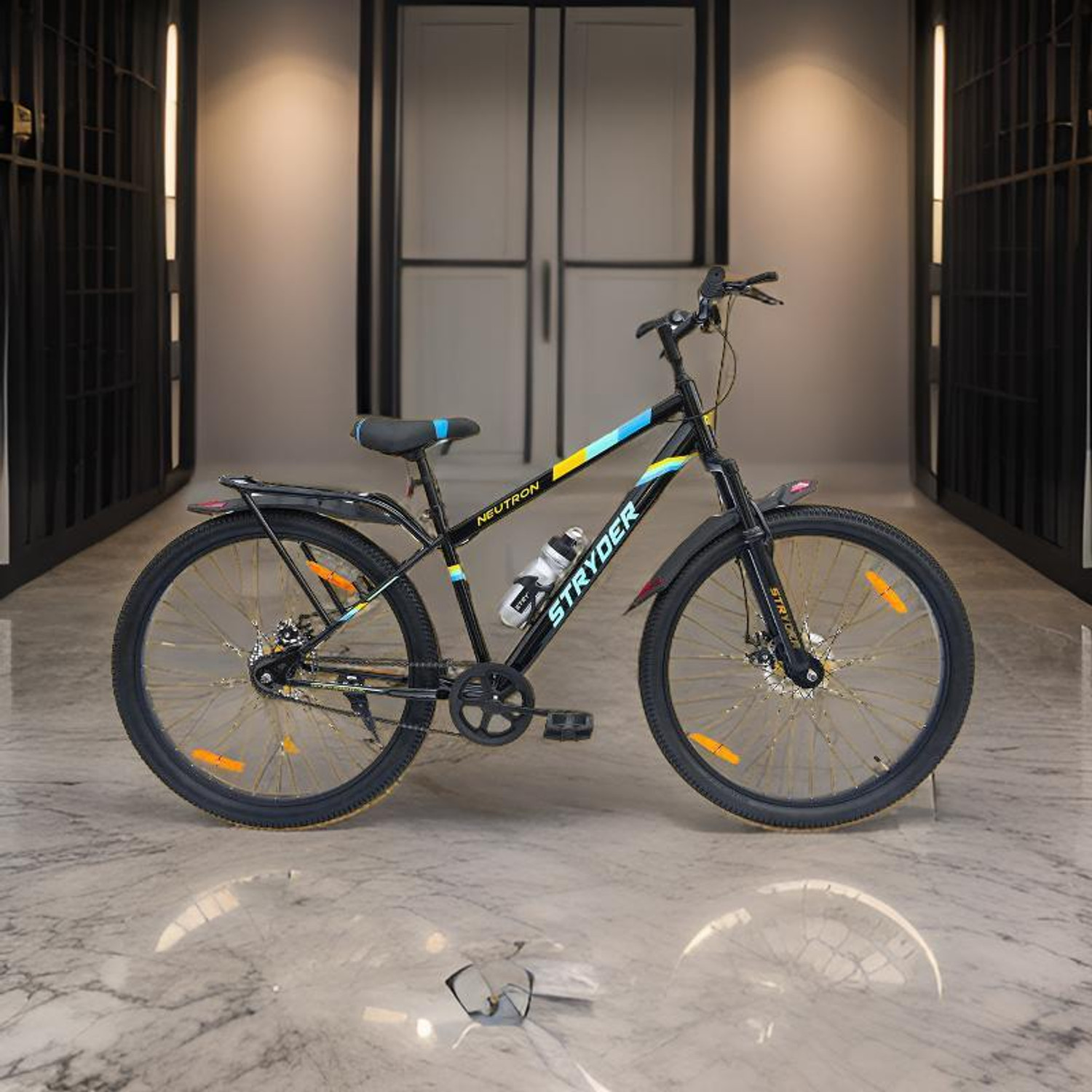 Image of tata stryder Neutron Sports Cycle in 29t Wheel Size with Dual DISC Brake 26 T (inch) Hybrid Cycle /City Bike
