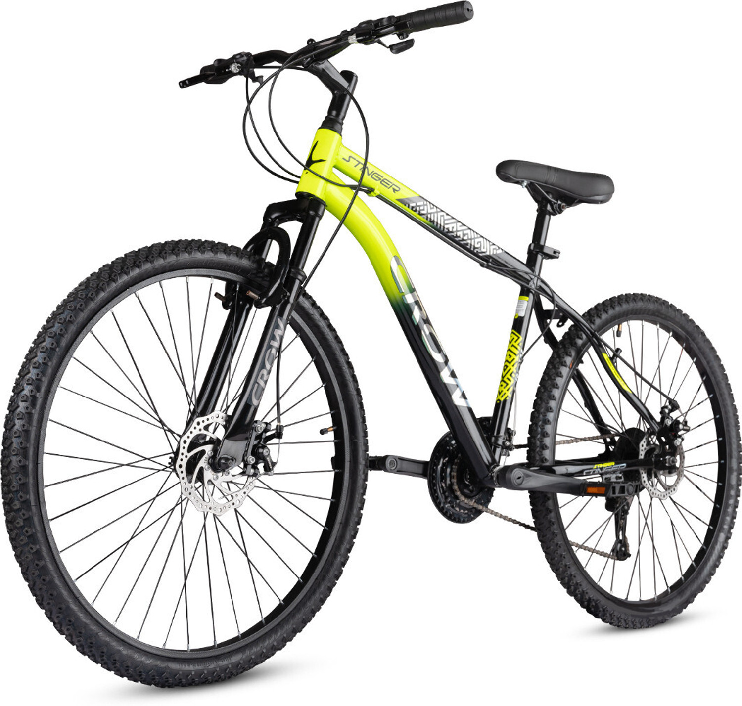 Image of Crow STINGER X7 21 SPEED|geared|FRONT SUSPENSION|DUAL DISC 29 T (inch) Mountain Cycle