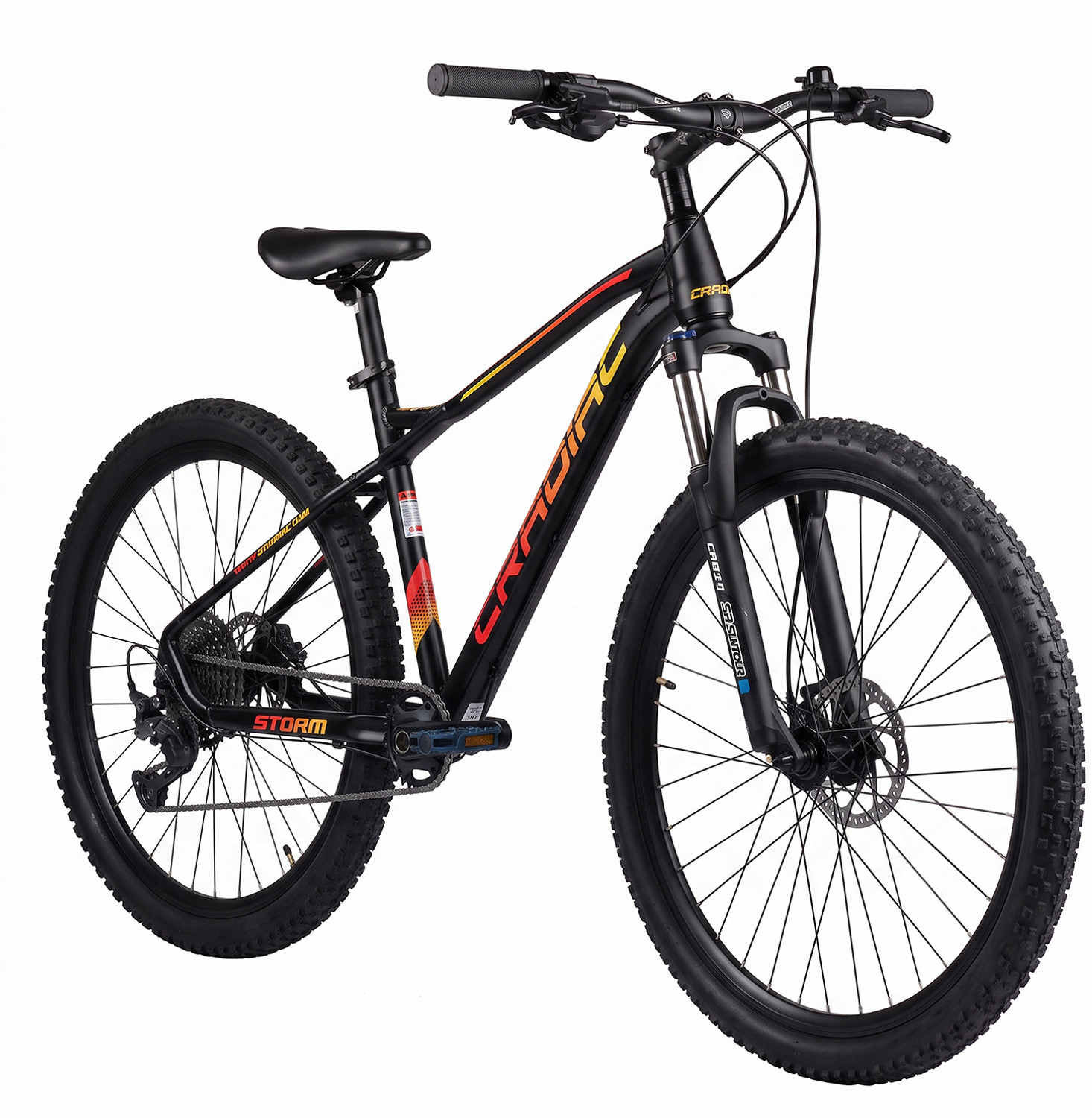 Image of CRADIAC STORM GT 1x9 SPEED | SHIMANO CUES | SR SUNTOUR LOCKOUT SUSPENSION | 29 T (inch) Mountain Cycle