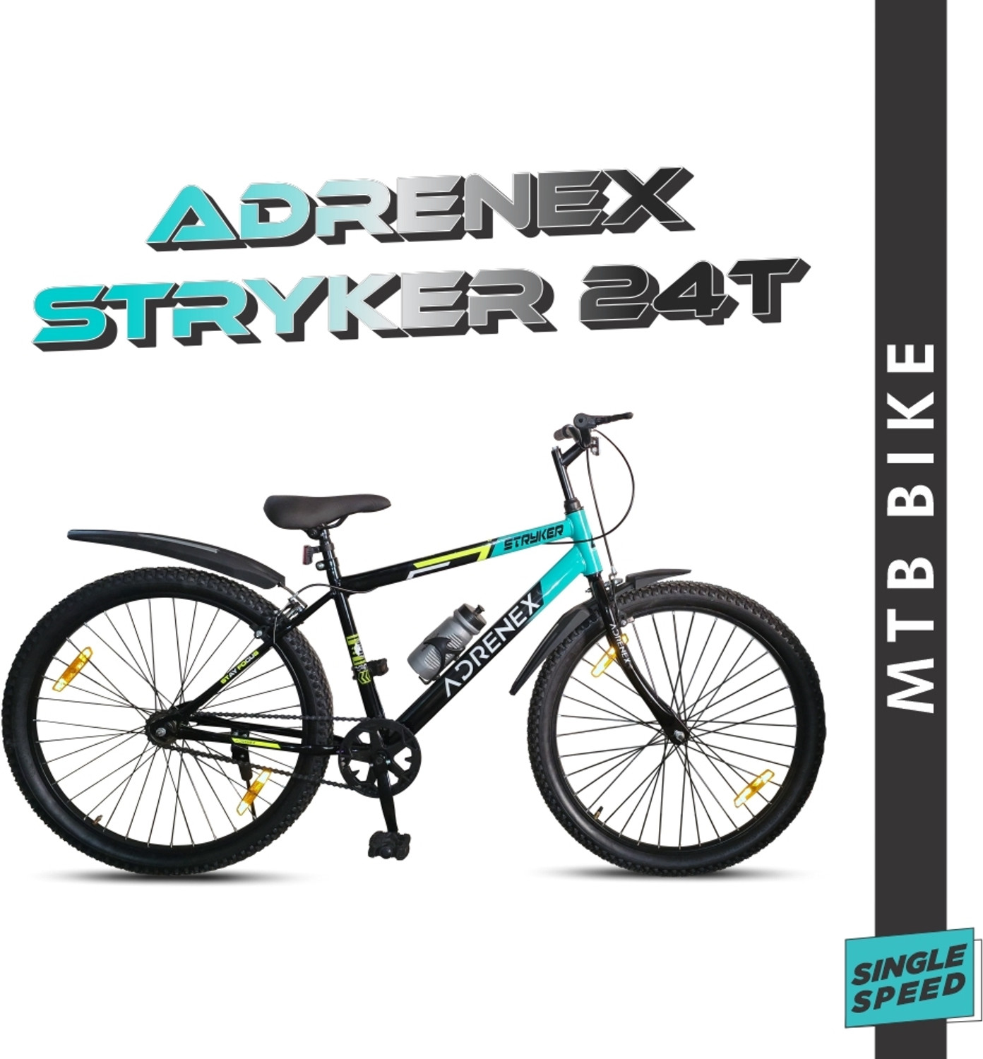 Image of Adrenex Stryker 24T | 85% Pre-Assembled 24 T (inch) Mountain Cycle