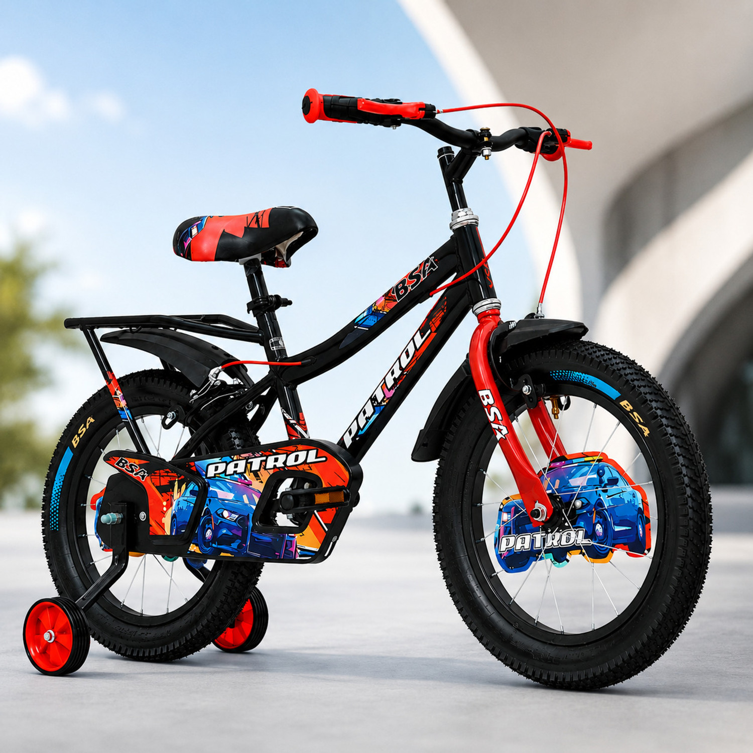 Image of BSA Patrol kids 4-6 years 16 T (inch) Road Cycle