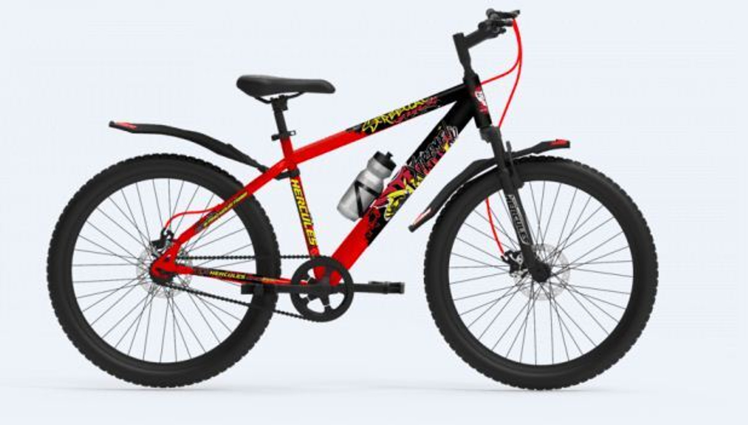 Image of HERCULES StreetCat Pro3.0 Ranger Bicycle SS DD FS Cycle 26 T Hybrid Cycle /City Bike 26 T (inch) Road Cycle