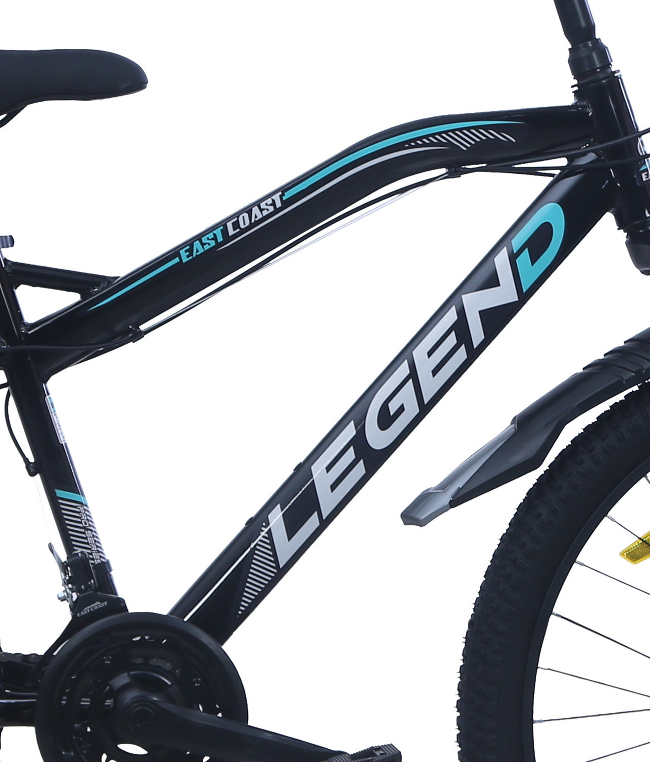 Image of EAST COAST LEGEND MultiSpeed Bike with inbuilt Carrier FS & DD Brake 26 T Mountain Cycle 26 T (inch) Mountain Cycle