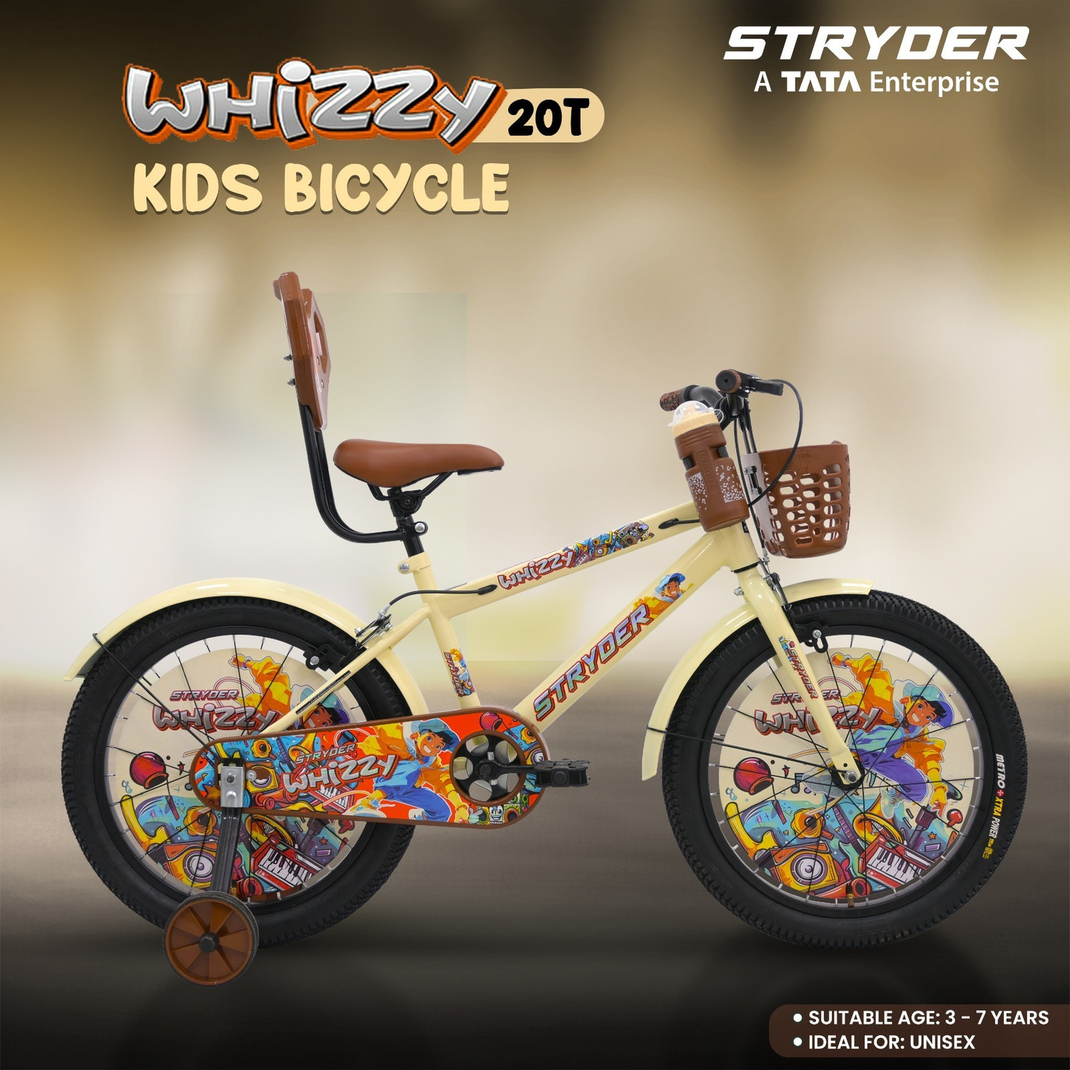 Image of STRYDER Whizzy 20 inch Kids Bicycle | 20 T (inch) BMX Cycle