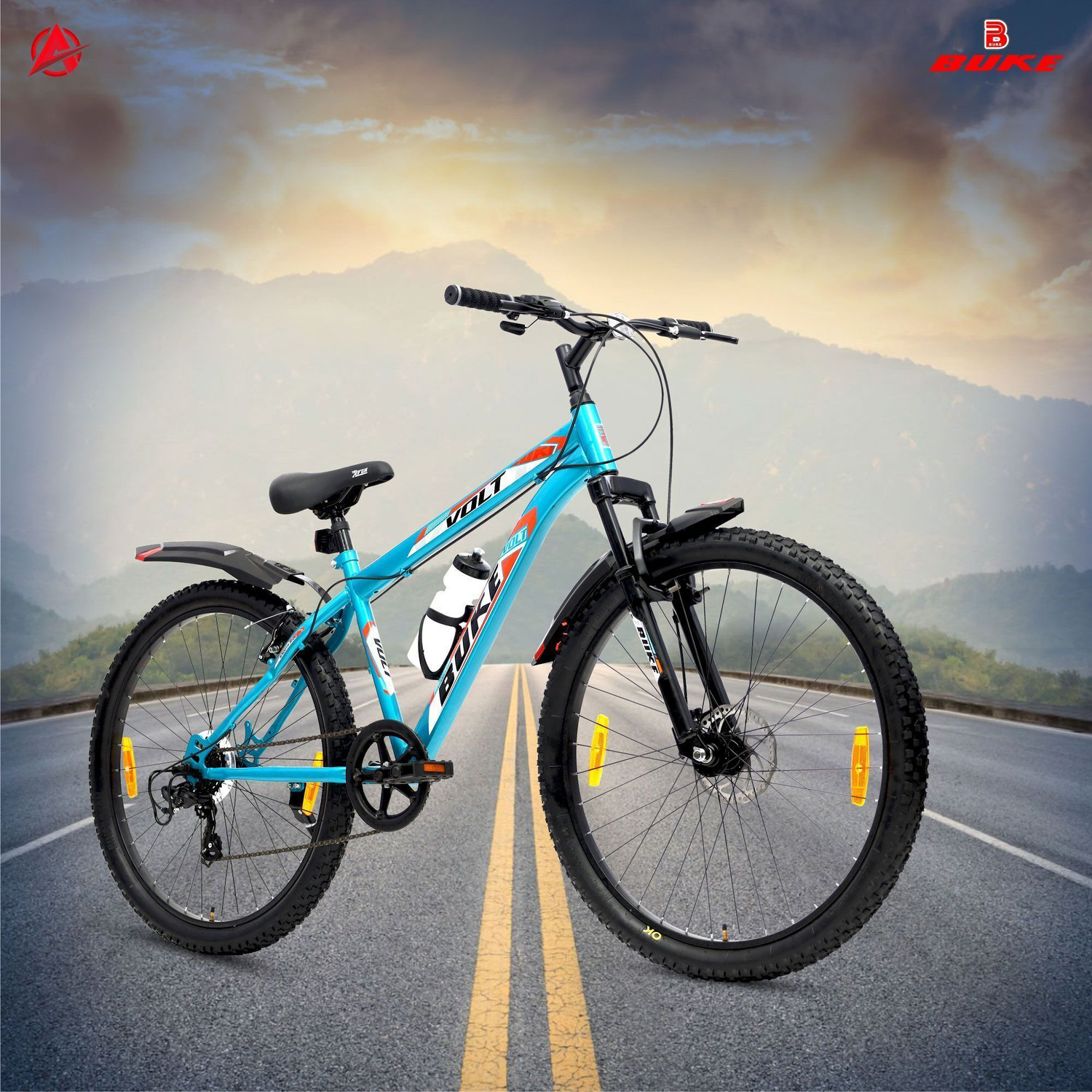 Image of AVON VOLT 26T MTB Gear Cycle for Men with Front Disc Brake 85% Fitted Stylish Design 26 T (inch) Mountain Cycle