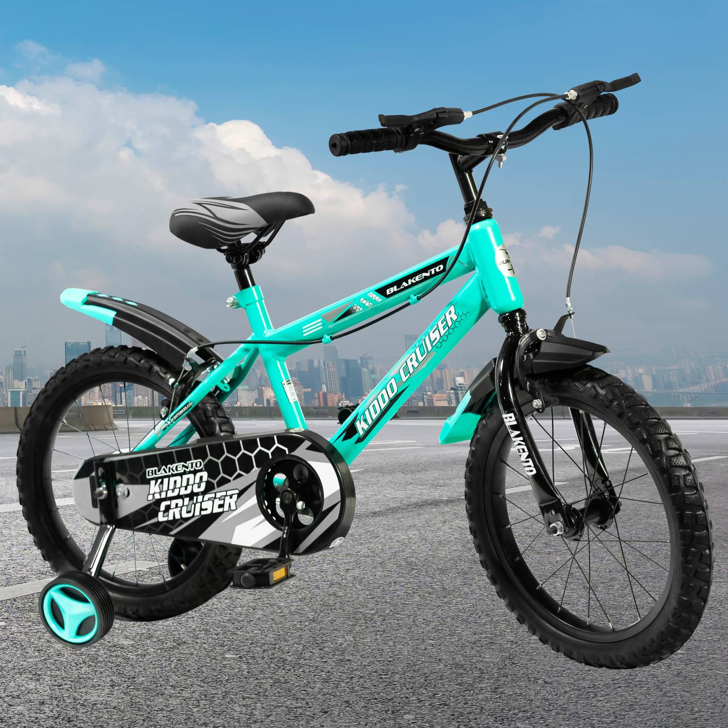 BLAKENTO Kiddo Cruiser Cycle for Kids 3 to 7 Years 16 T (inch) Road Cycle