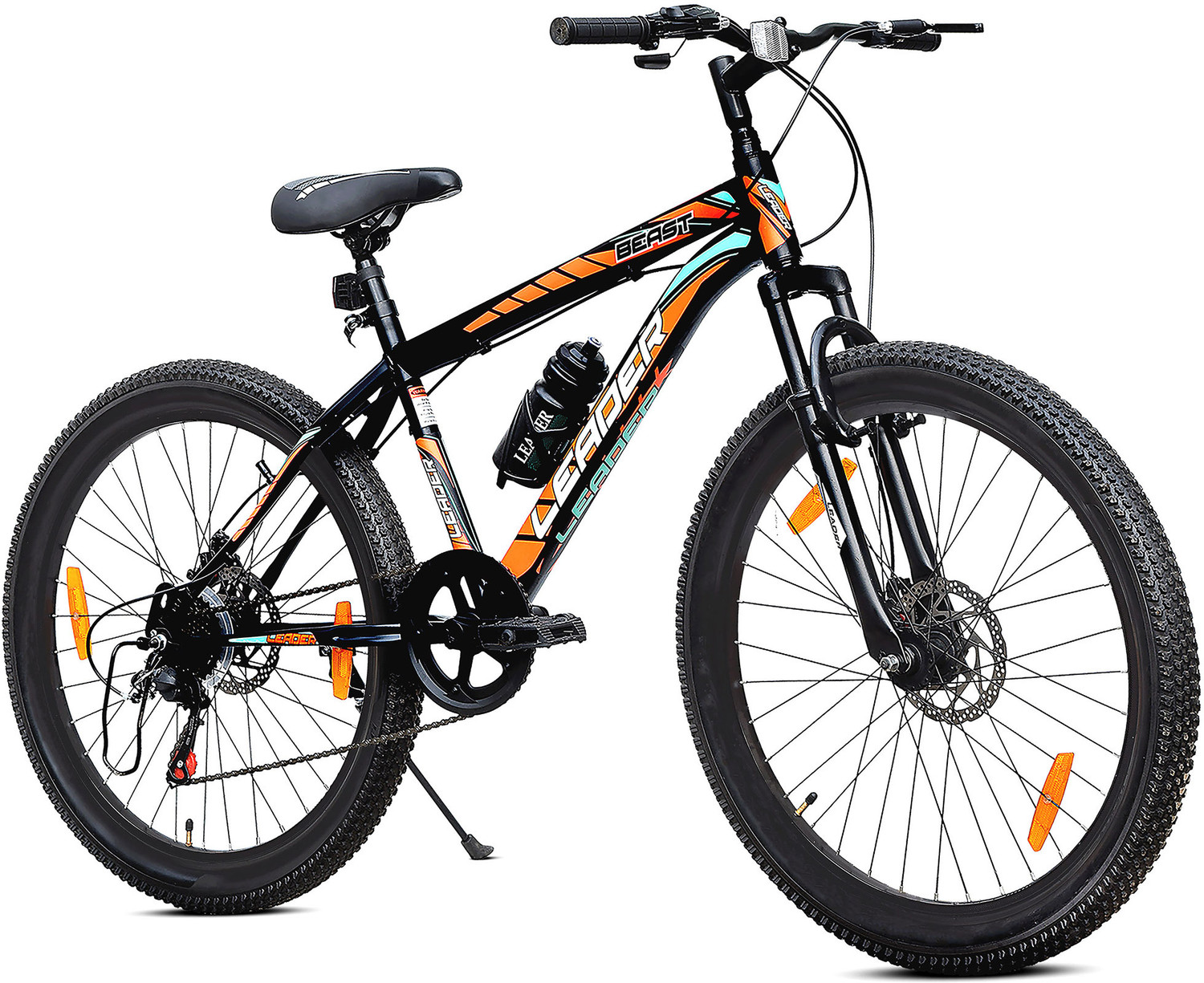 Image of LEADER Beast 27.5T Multispeed (7 Speed) Bike with & Dual Disc Brake 27.5 T (inch) Mountain Cycle