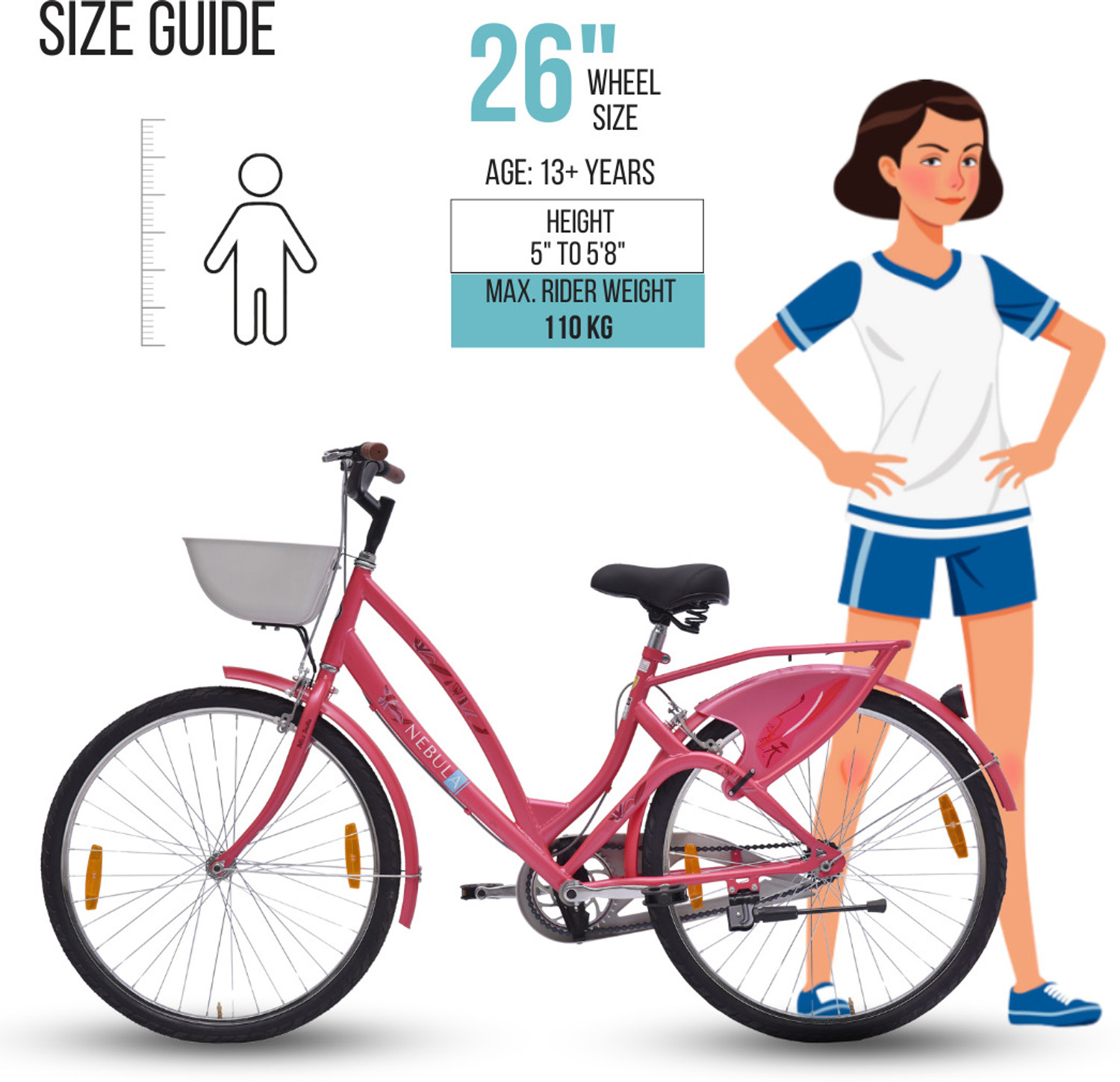 Image of HERO Nebula 26 T (inch) Road Cycle