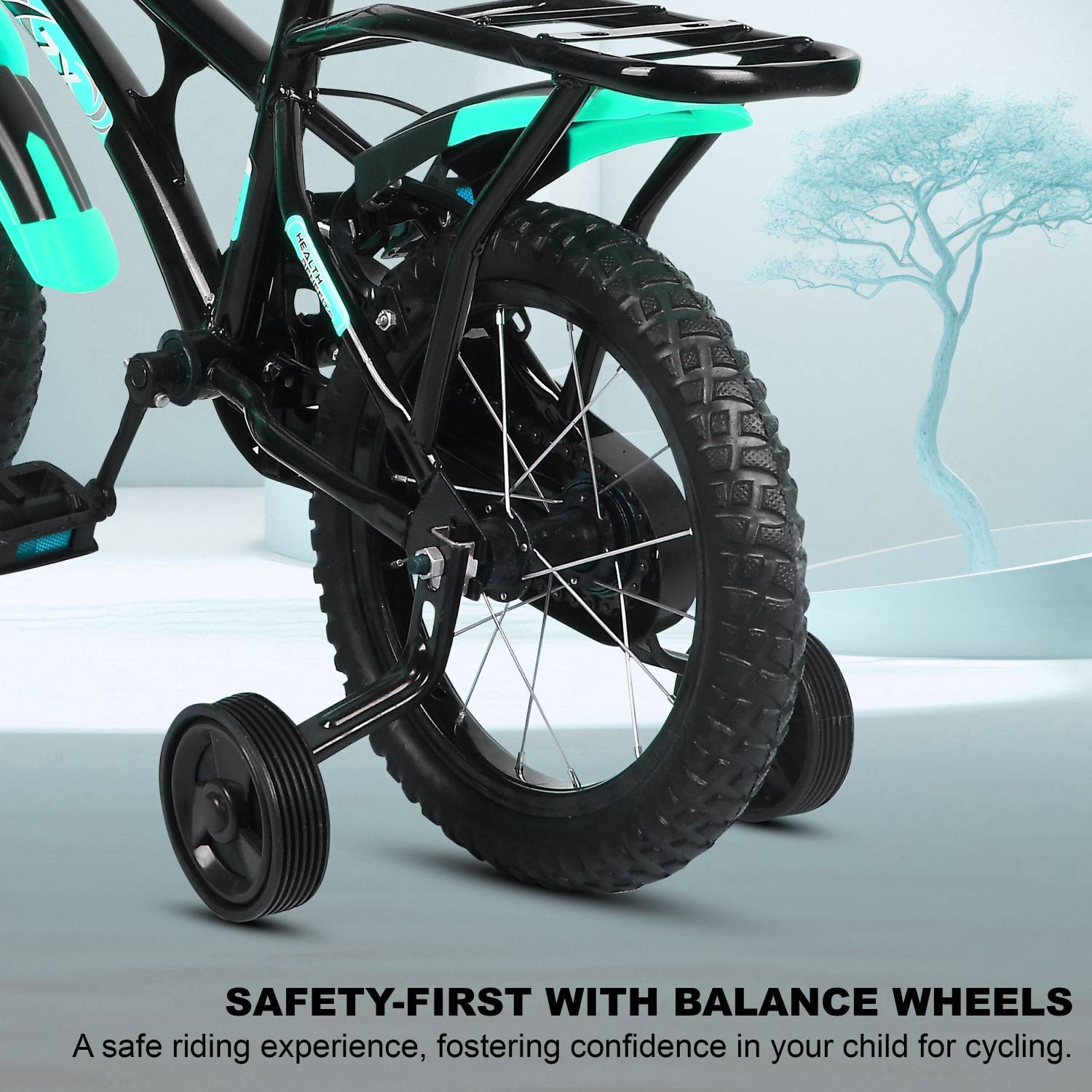 Xaipro 14T XZX SEAGREEN CYCLE FOR BOYS AND GIRLS 14 T (inch) BMX