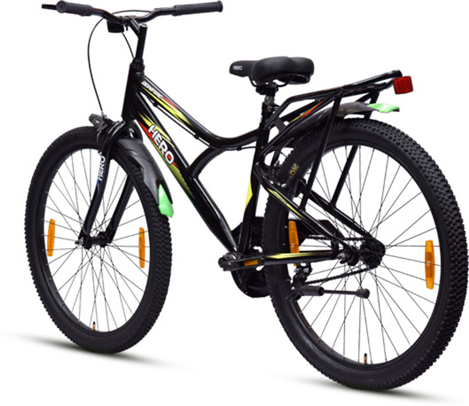 Image of HERO CYCLES BONFIRE | Wheel Size 24 | Non-Suspension | POWER Brake |Quick Release Seat] 24 T (inch) Mountain Cycle
