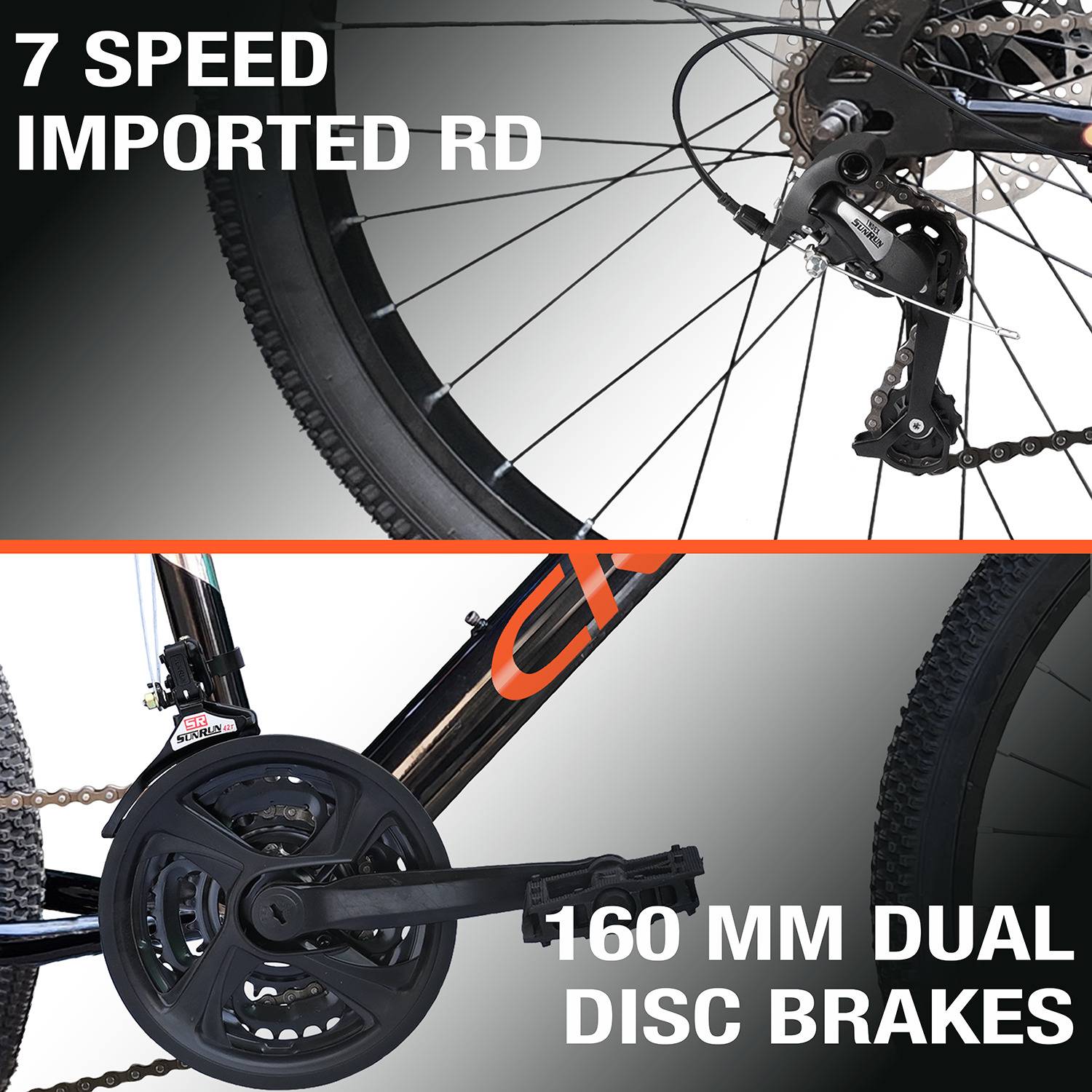 Crow ATOM 21 SPEED 29 inch Mountain Cycle - Image 3