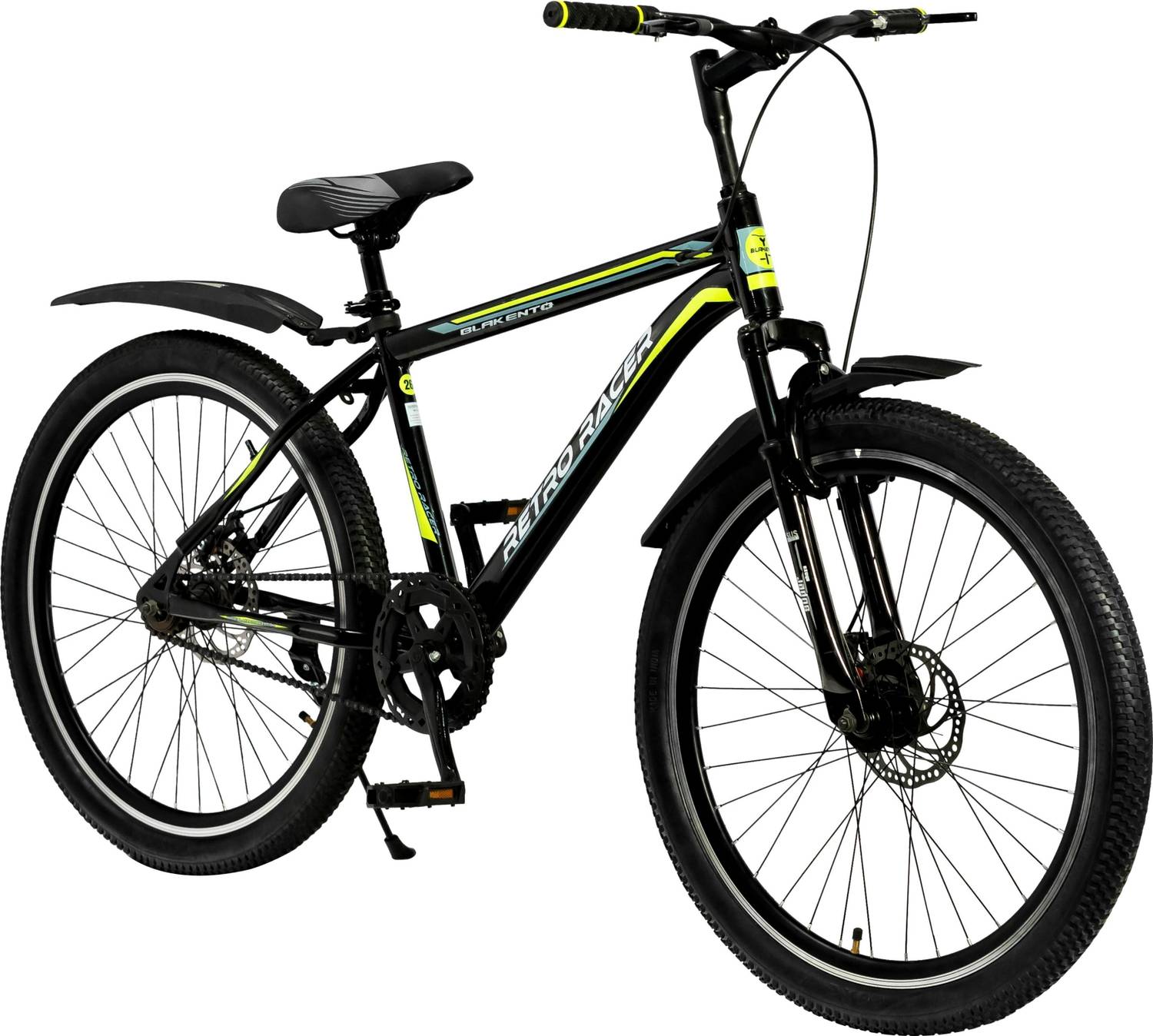 Ralley Gold KRYO 2.0 26T Bicycle with Carrier | Front Suspension
