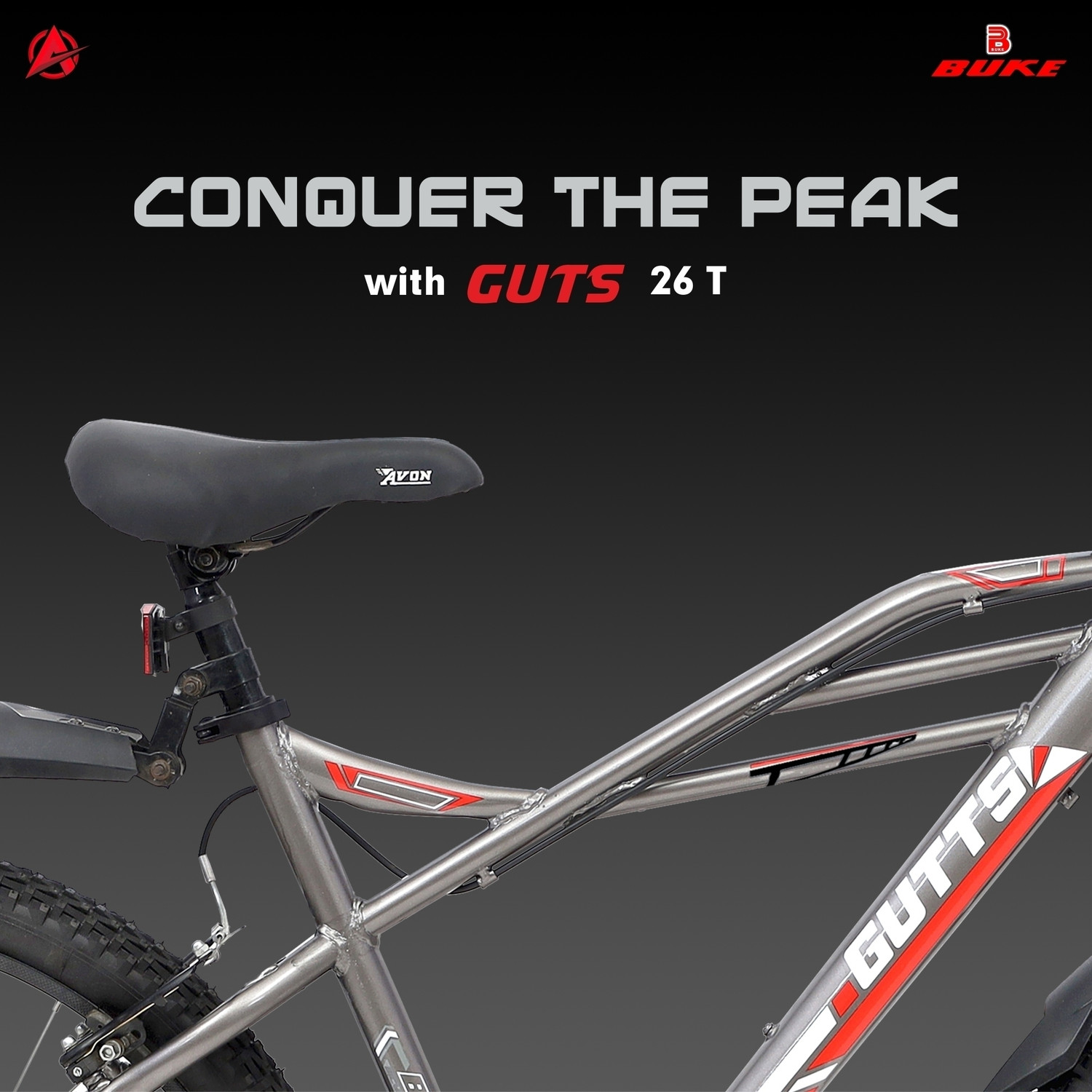 Image of AVON GUTS 26T MTB Cycle for Boys with High Tensile Steel & Caliper Brake 85% Fitted 26 T (inch) Mountain Cycle