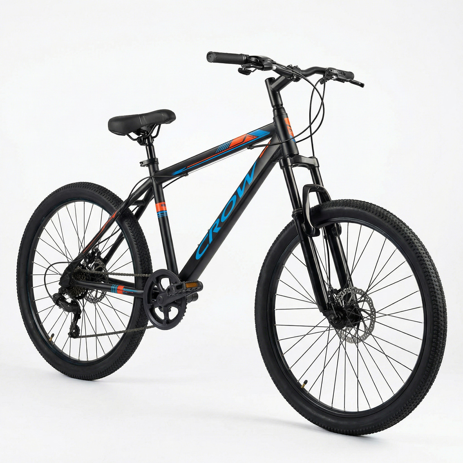 Image of Crow GLOBETROTTER 7 SPEED|FRONT SUSPENSION FORK|DUAL DISC BRAKE|geared 29 T (inch) Mountain Cycle