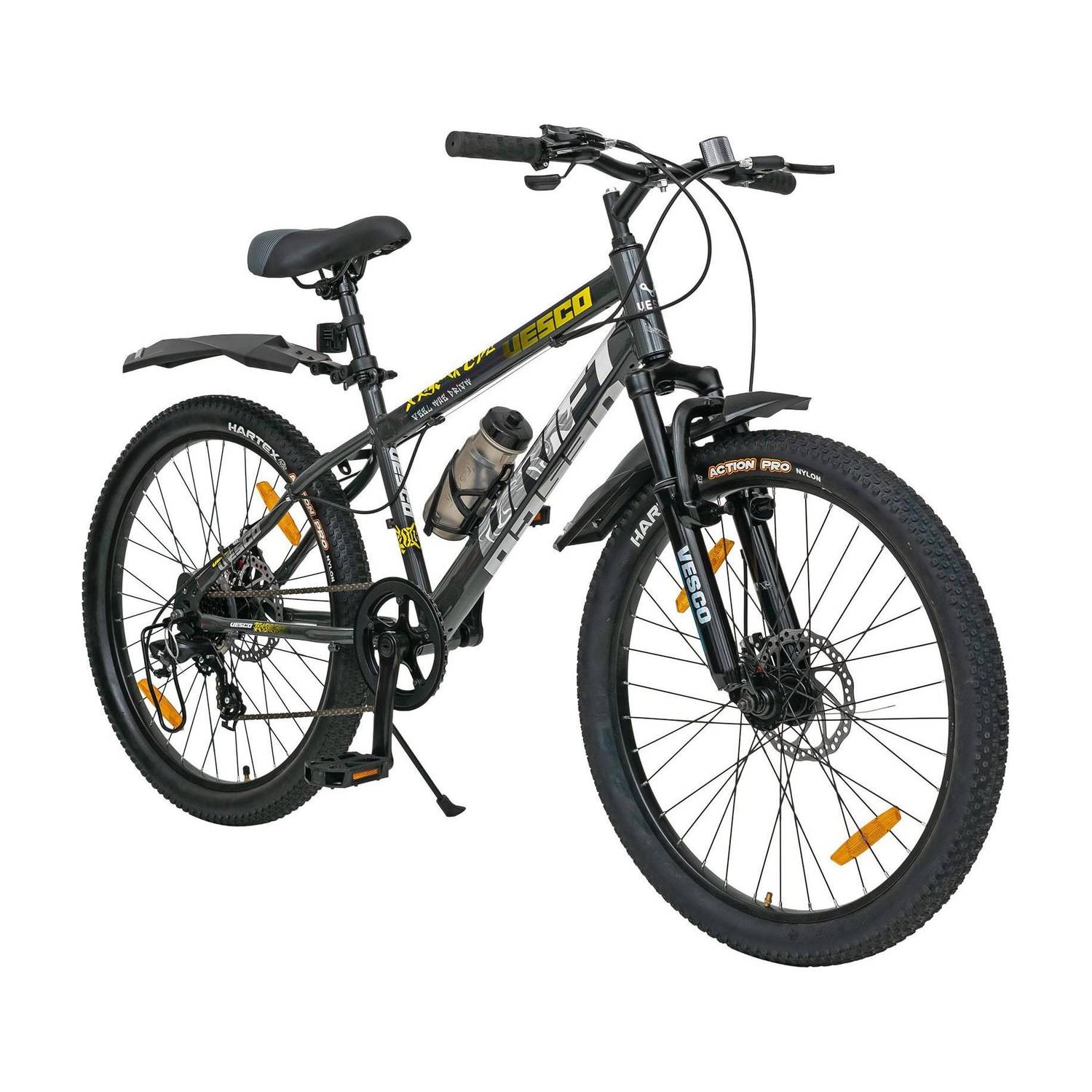 VESCO Drift 24T Kids 7 Gear Cycle for boys & girls age 9 to 13 24T MTB Cycle 24 T (inch) Mountain Cycle