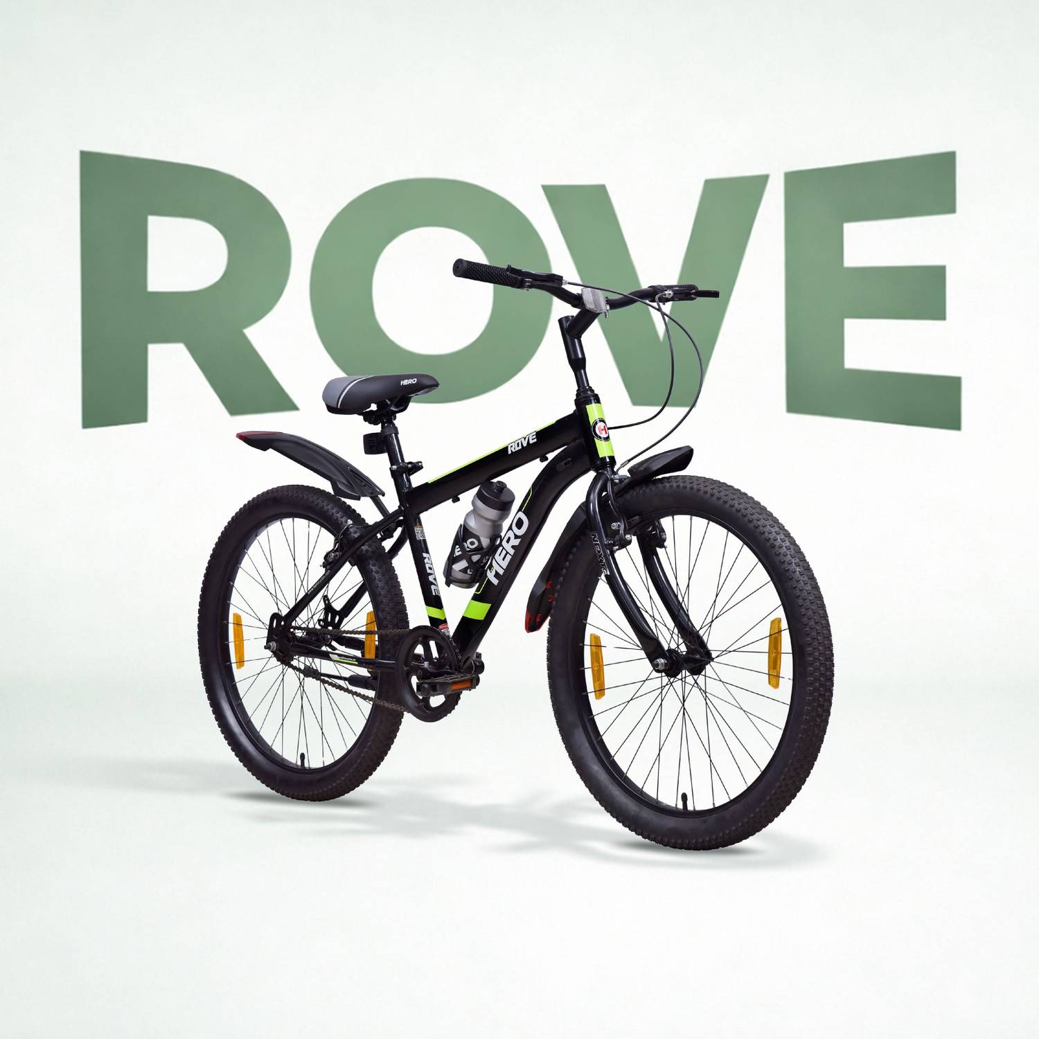 Hero Rove 24T Mountain Cycle, Black - Image 2