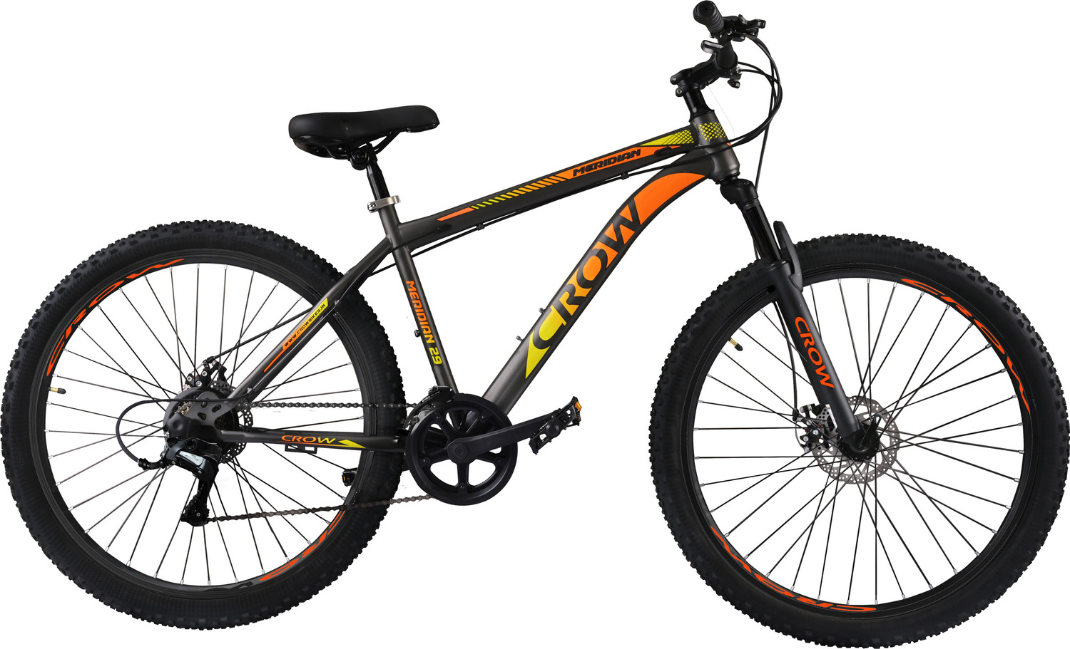 Image of Crow MERIDIAN 7 SPEED|FRONT SUSPENSION|DUAL DISC BRAKE|GEARED|27.5 T 27.5 T (inch) Mountain Cycle