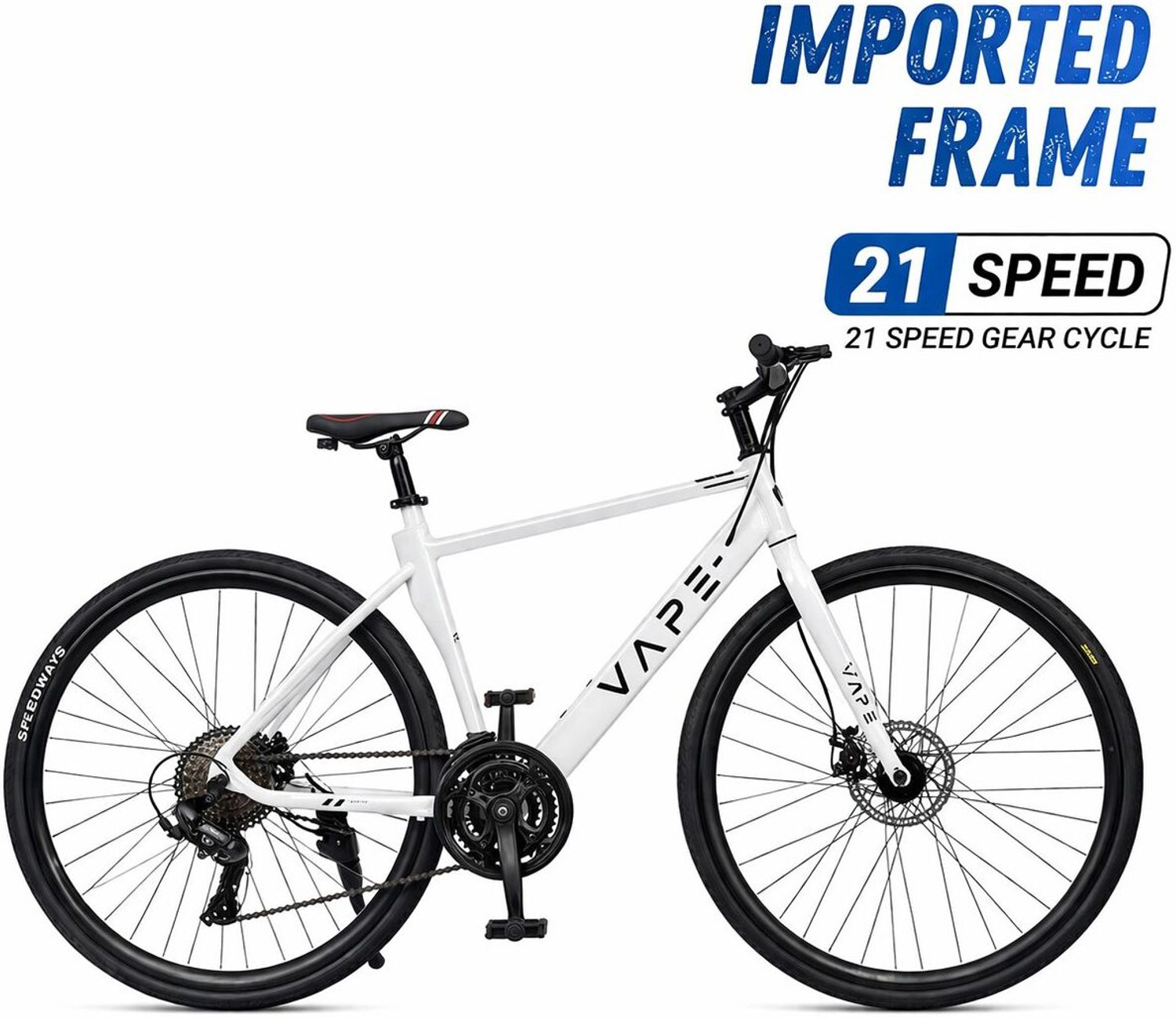Image of GOAL 700C IMPORTED FRAME|| 21 GEAR MULTISPEED|| DOUBLE DISC 700C T (inch) Hybrid Cycle /City Bike