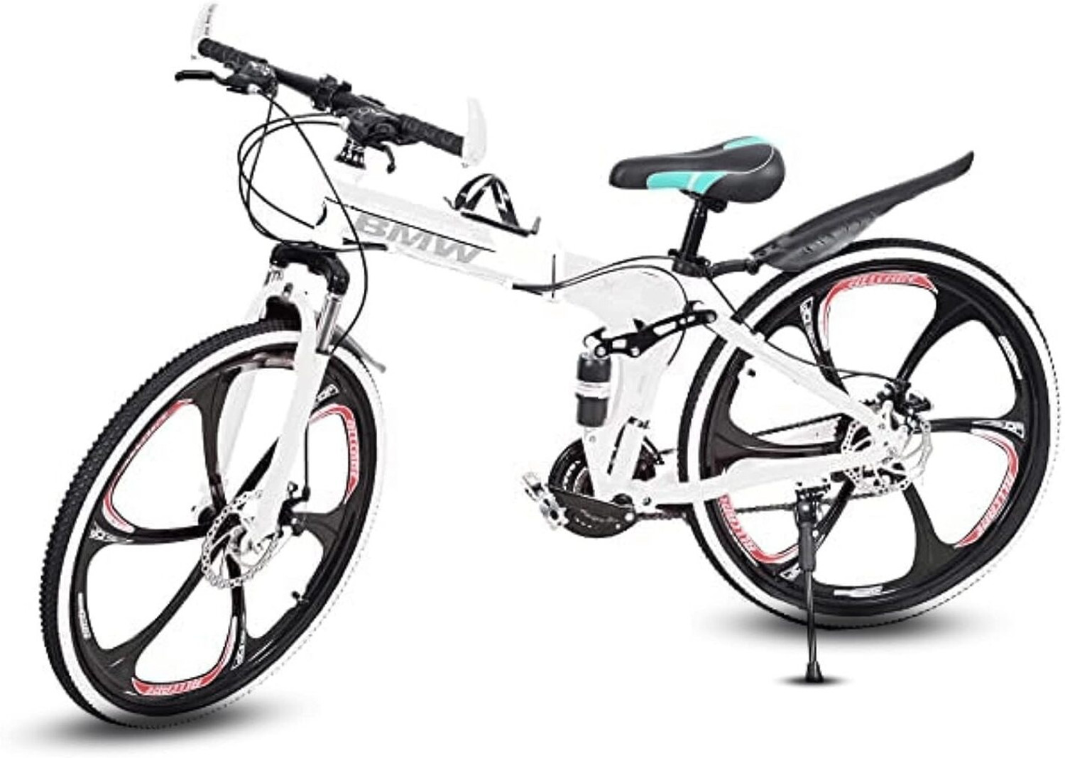 Image of QUESEC 6 Spoke BWM Foldable Bicycle 26 T (inch) Folding Bikes /Folding Cycle