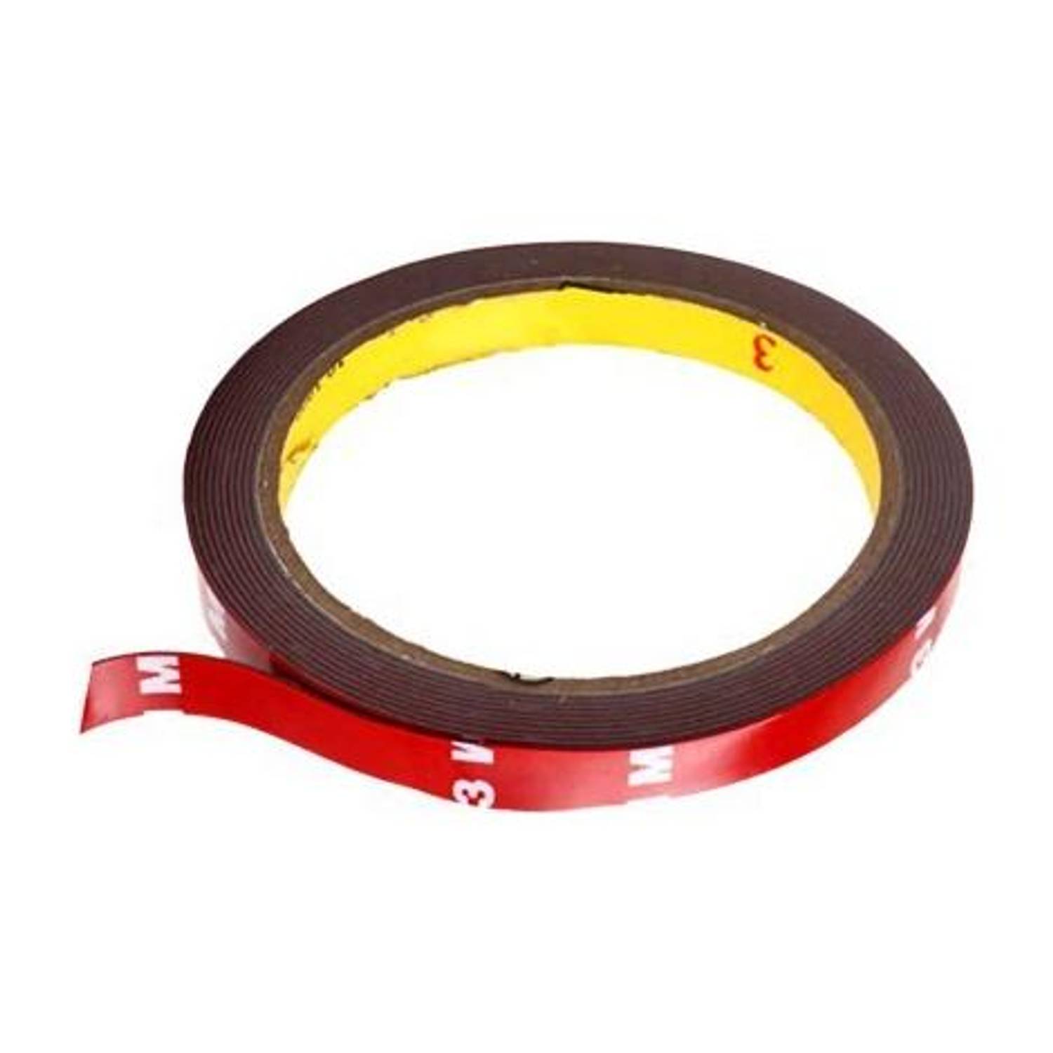 3M Double Side Or Sided Adhesive For Super Stronger Bonding 12 mm x 4 m Red Reflective Tape
