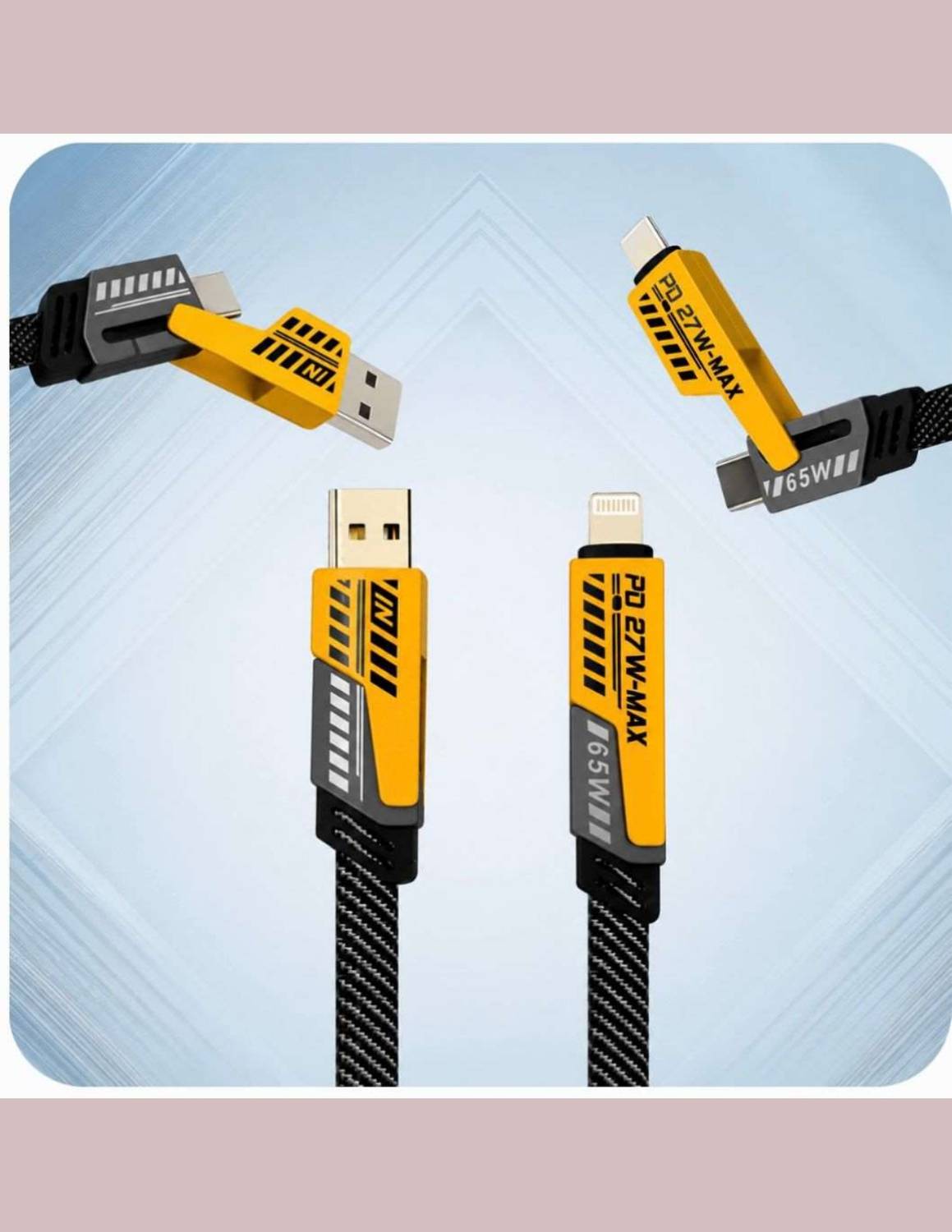 TeghGadgets 3-in-1 Cable 1 m USB_DataCable-201