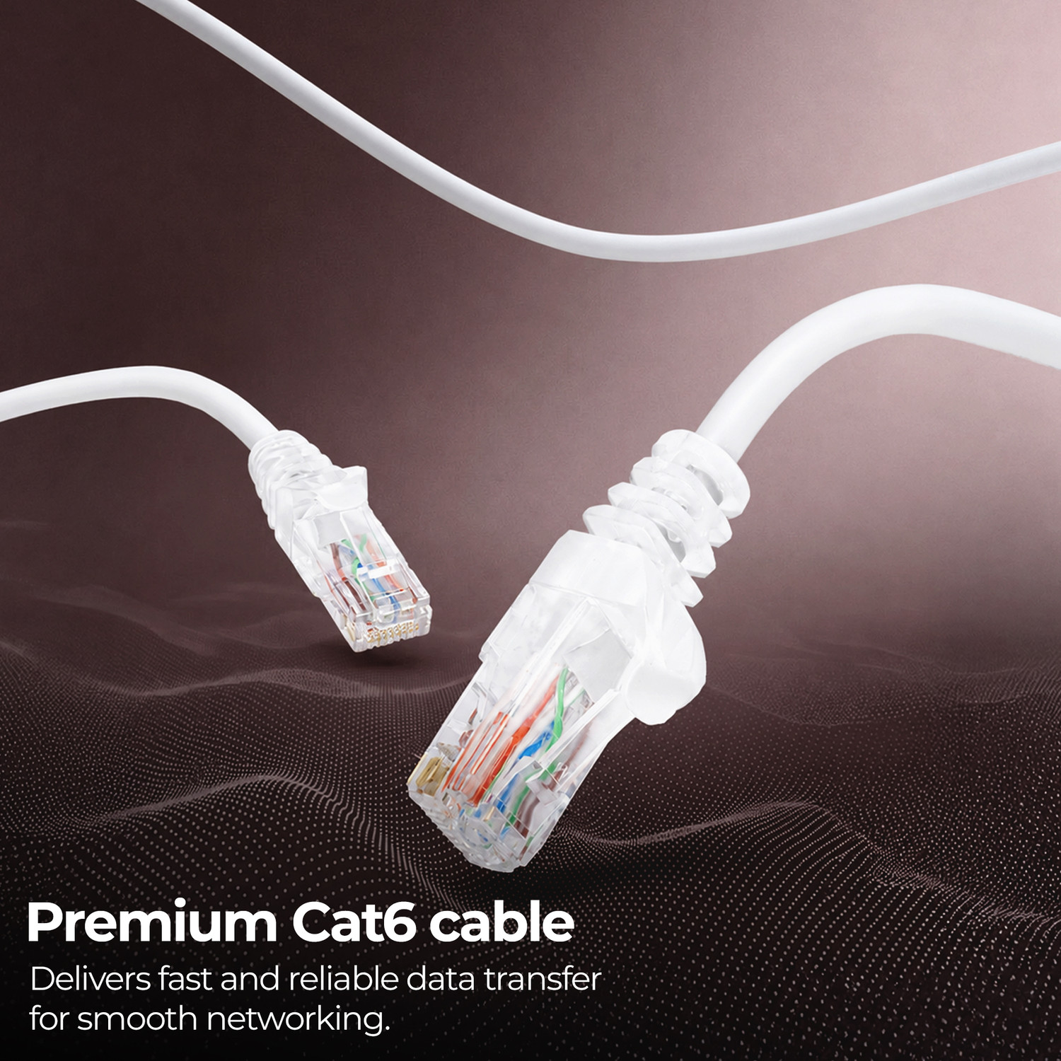 Image of ZEBRONICS Ethernet Cable 20 m ZEB-PC4PCAT6- 20M