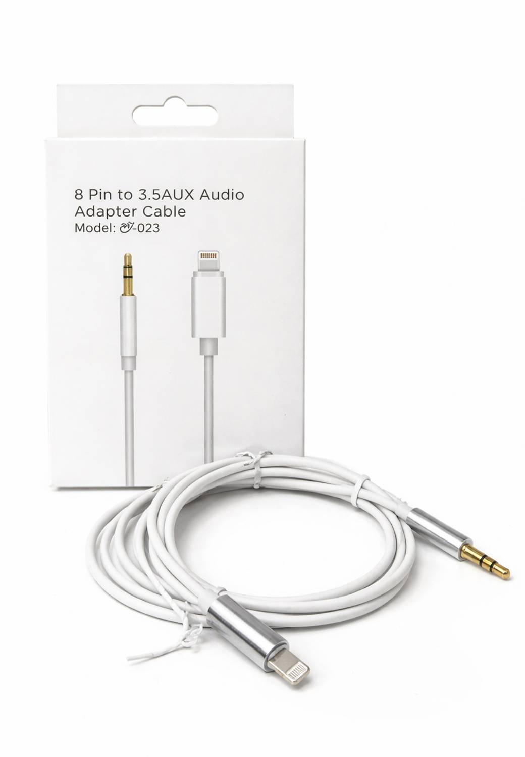 Auronix AUX Cable 1 m MFi Certified Lightning to Aux Cable, 2 Pack - Stereo Audio Adapter for iPhone 14/13/12/11/X/8 to Car Speaker, Home Stereo & Headphones