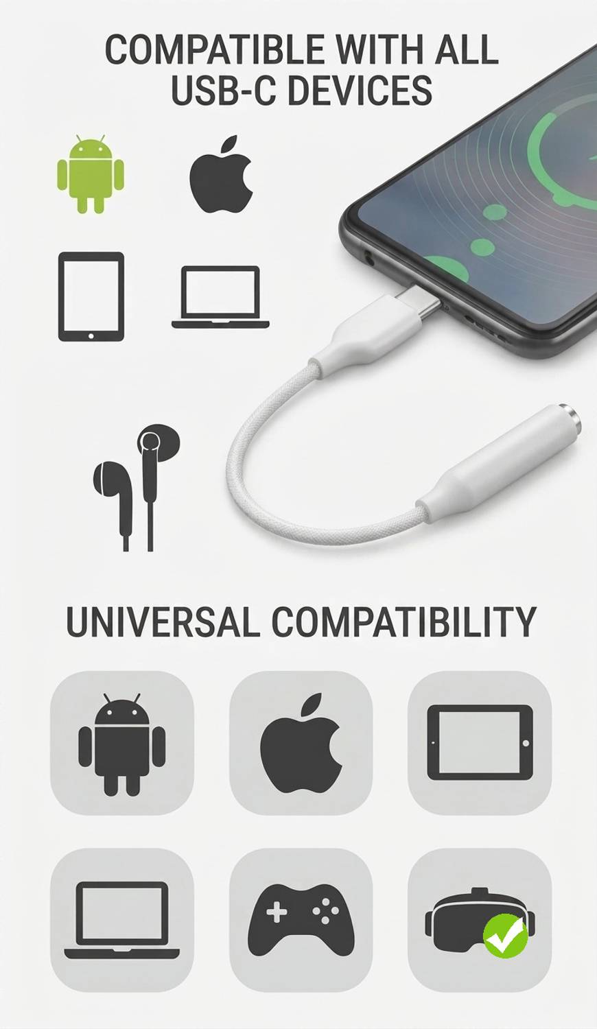 HyperStark AUX Cable - 1 m - Image 3
