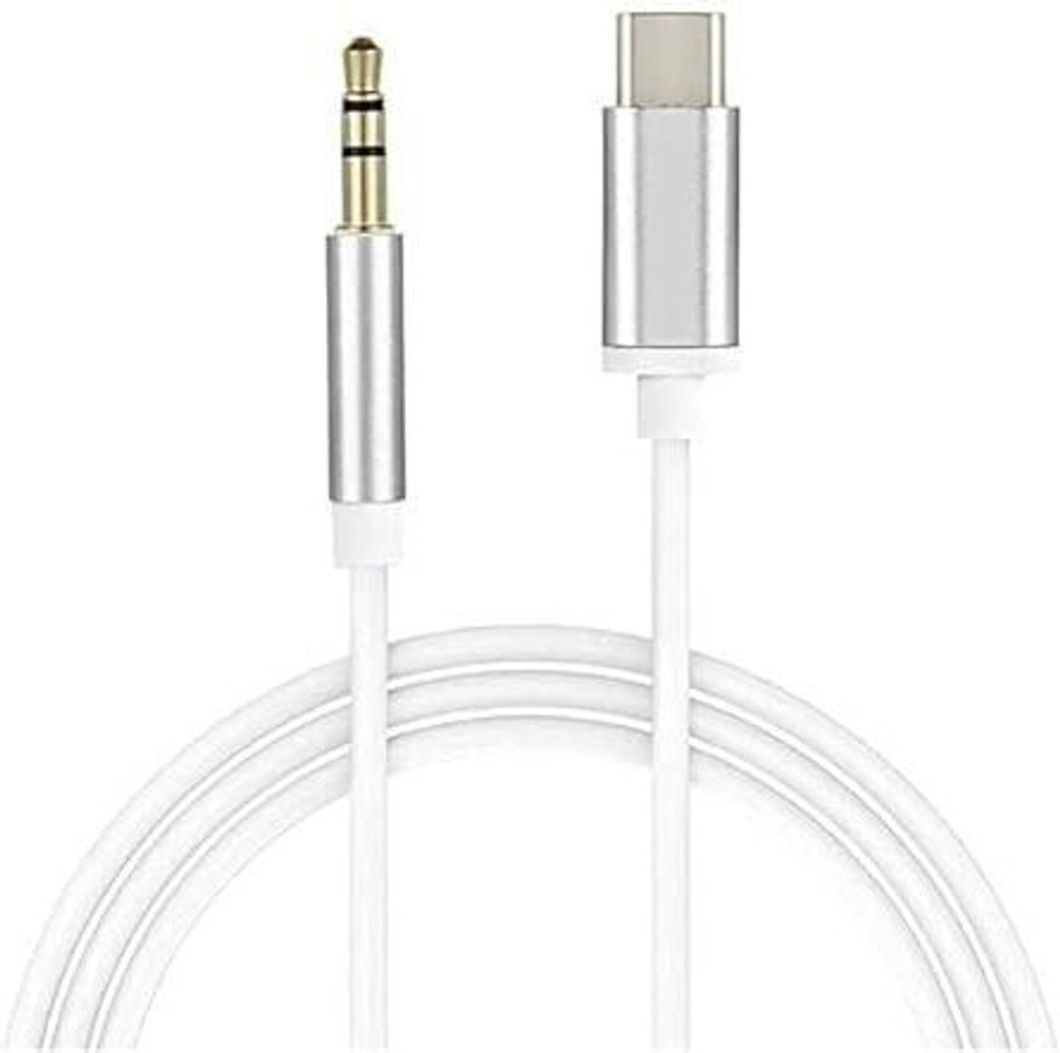 TSEL AUX Cable 5 A 1 m 3.5mm Male to Type-C Male Audio AUX Cable for Car, Laptop,Desktop, Speaker,ALL Android Phones, 1m Cable