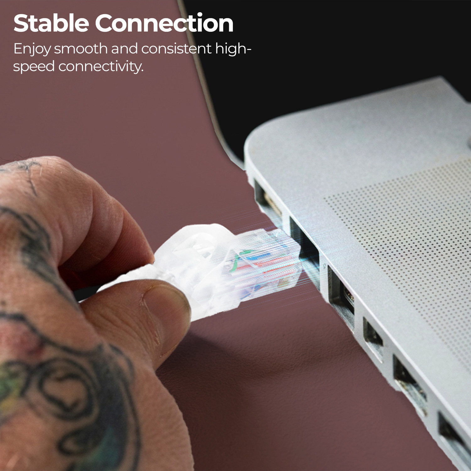 Image of ZEBRONICS Ethernet Cable 20 m ZEB-PC4PCAT6- 20M