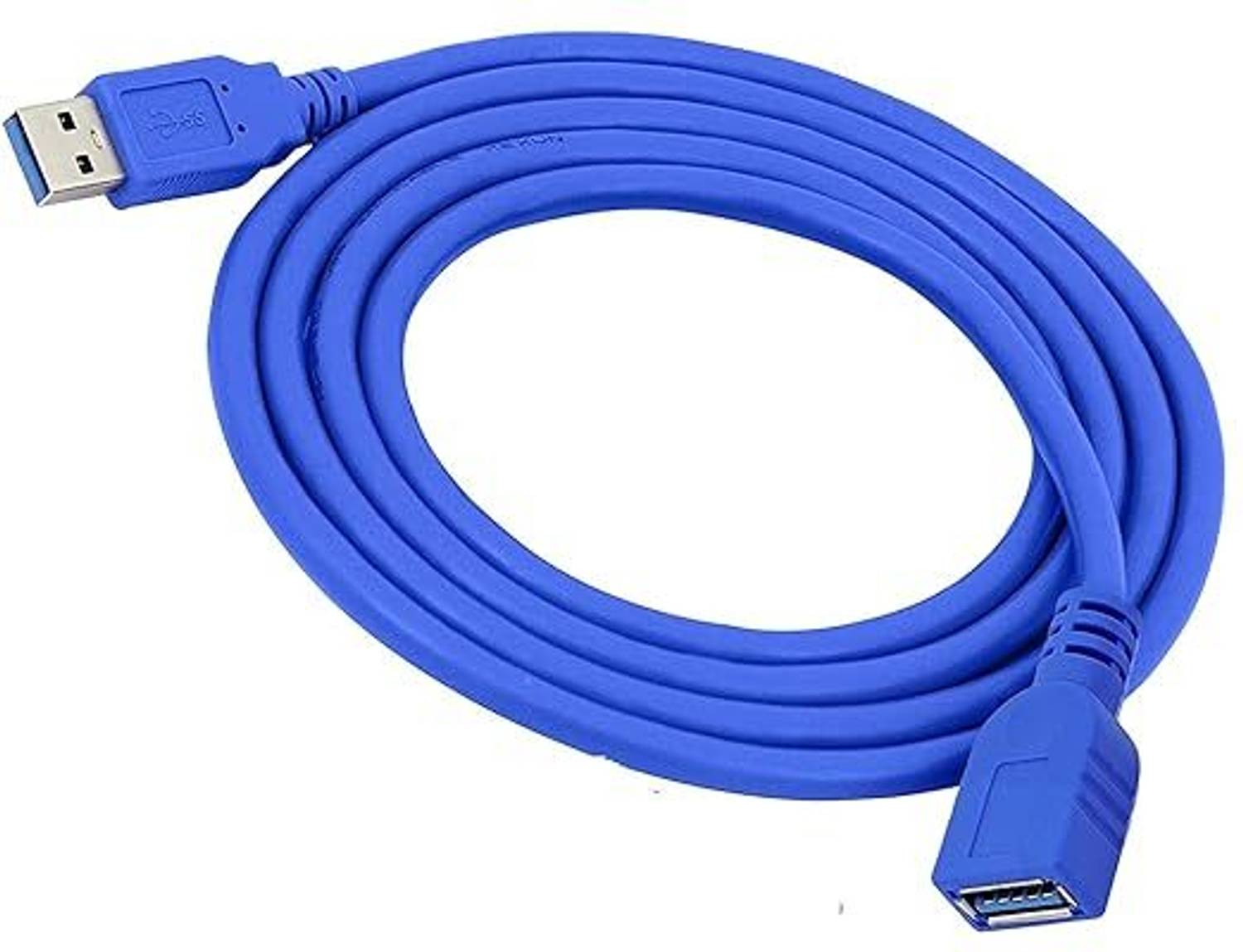 WiredCom Ethernet Cable 1.5 m USB Extension Cable USB 3.0 Male to Female