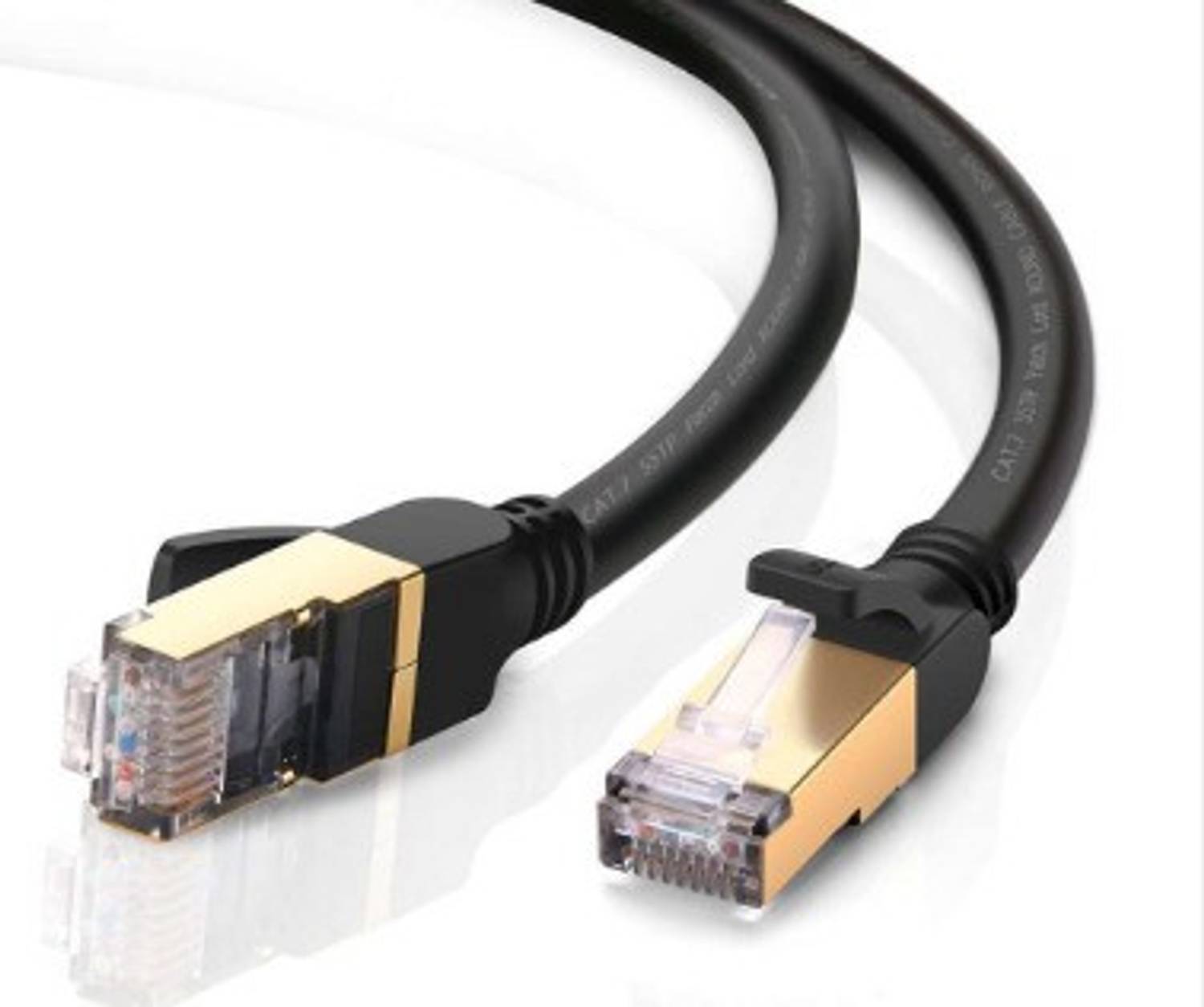 TECHGEAR Ethernet Cable 1 m High Performance 10 Gigabit Ethernet Cat7 Ethernet Network Cable