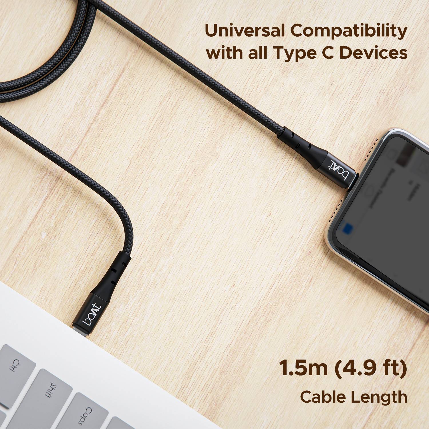 boAt USB Type C Cable 3A 1.5m C300 - Image 5