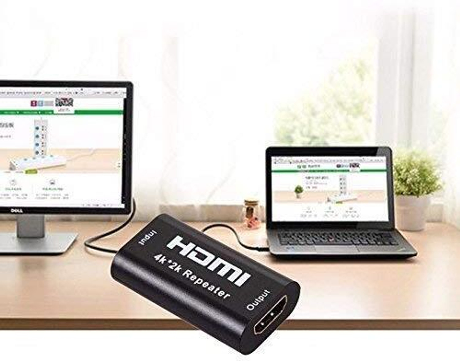 Image of RuhZa HDMI Adapter 0 m HDMI Repeater 4K Signal Amplifier 40 Meters