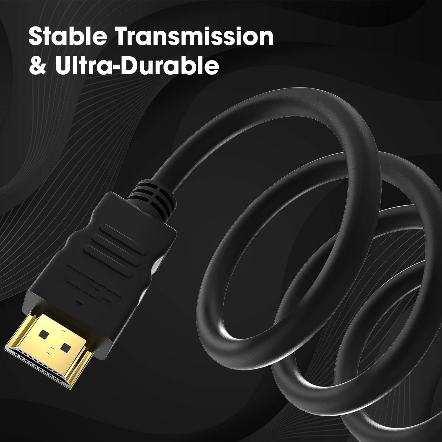 Image of sounce HDMI Cable 3 m HDMI Cable 4K High-Speed HDMI Cord 18Gbps with Ethernet Support 4K 60Hz