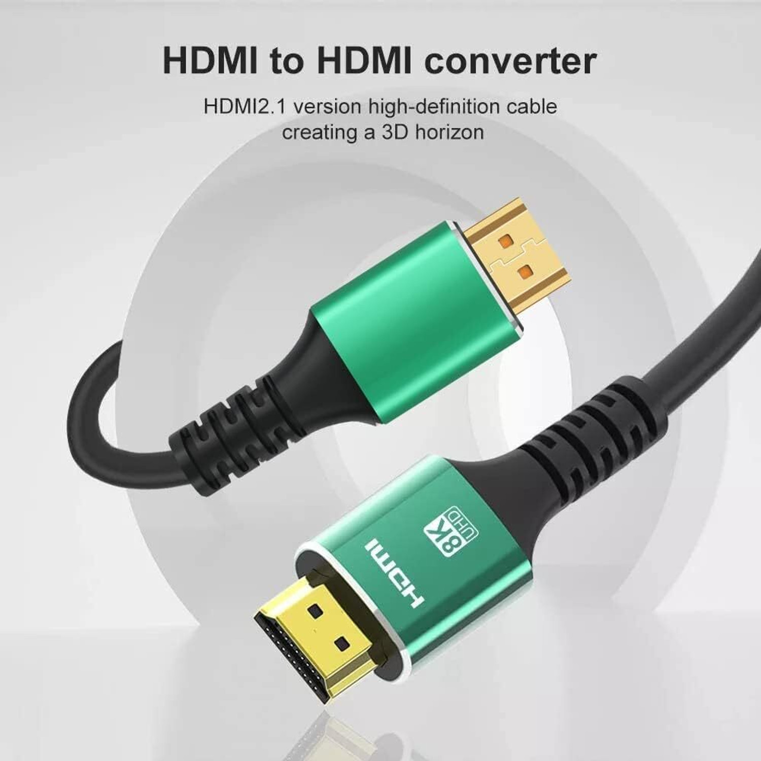 Image of ALRITO HDMI Cable 3 m 8K Ultra HD HDMI Cable ARC HDMI 2.1 Cable, High-Speed HDMI Cord 48Gbps 8K@60Hz,
