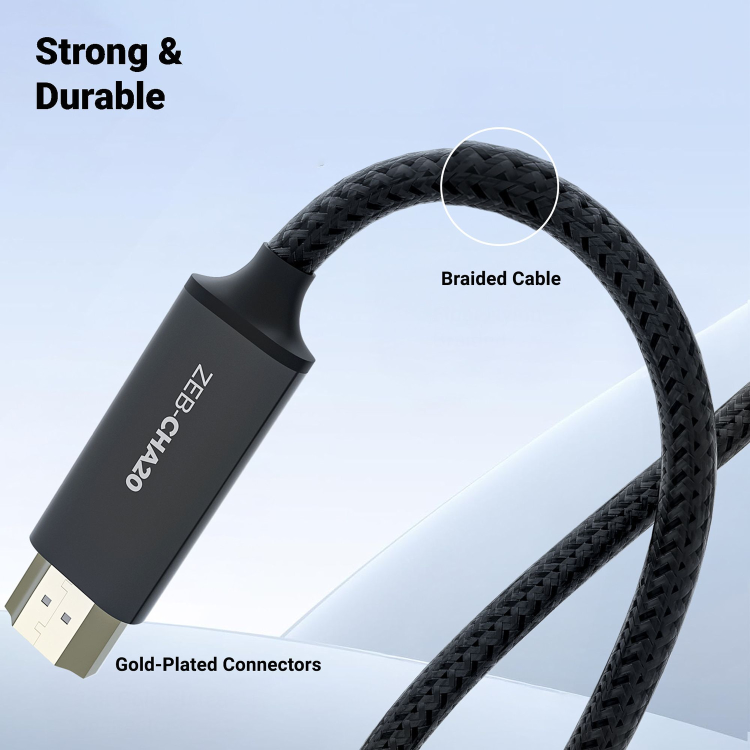 Image of ZEBRONICS HDMI Cable 3 m Zeb-Cha20 3m