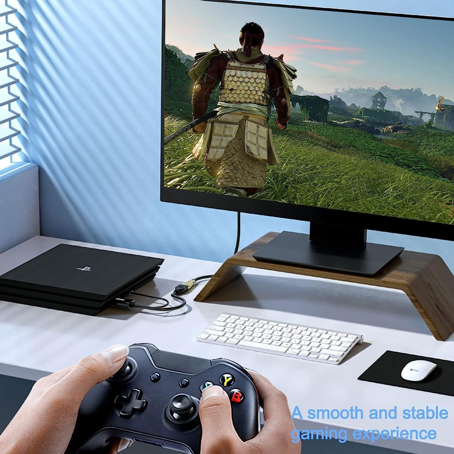 Image of Zeptrox HDMI to DP Converter 4K USB Powered Adapter Gaming Adapter