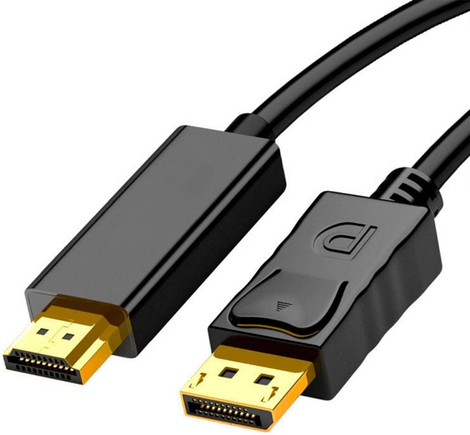 BKC TV-out Cable TV-out Cable HDMI Cable 1.8m DisplayPort to HDMI Cable
