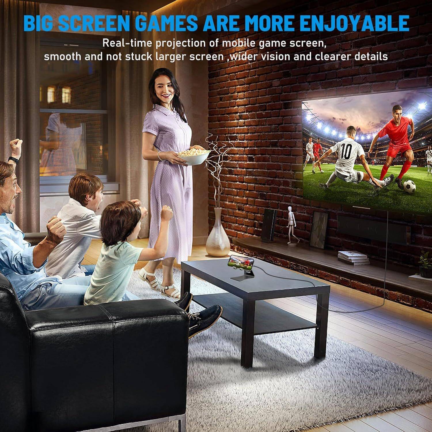 BKC USB-C to HDMI Cable 2m 4K Video Output - Image 5