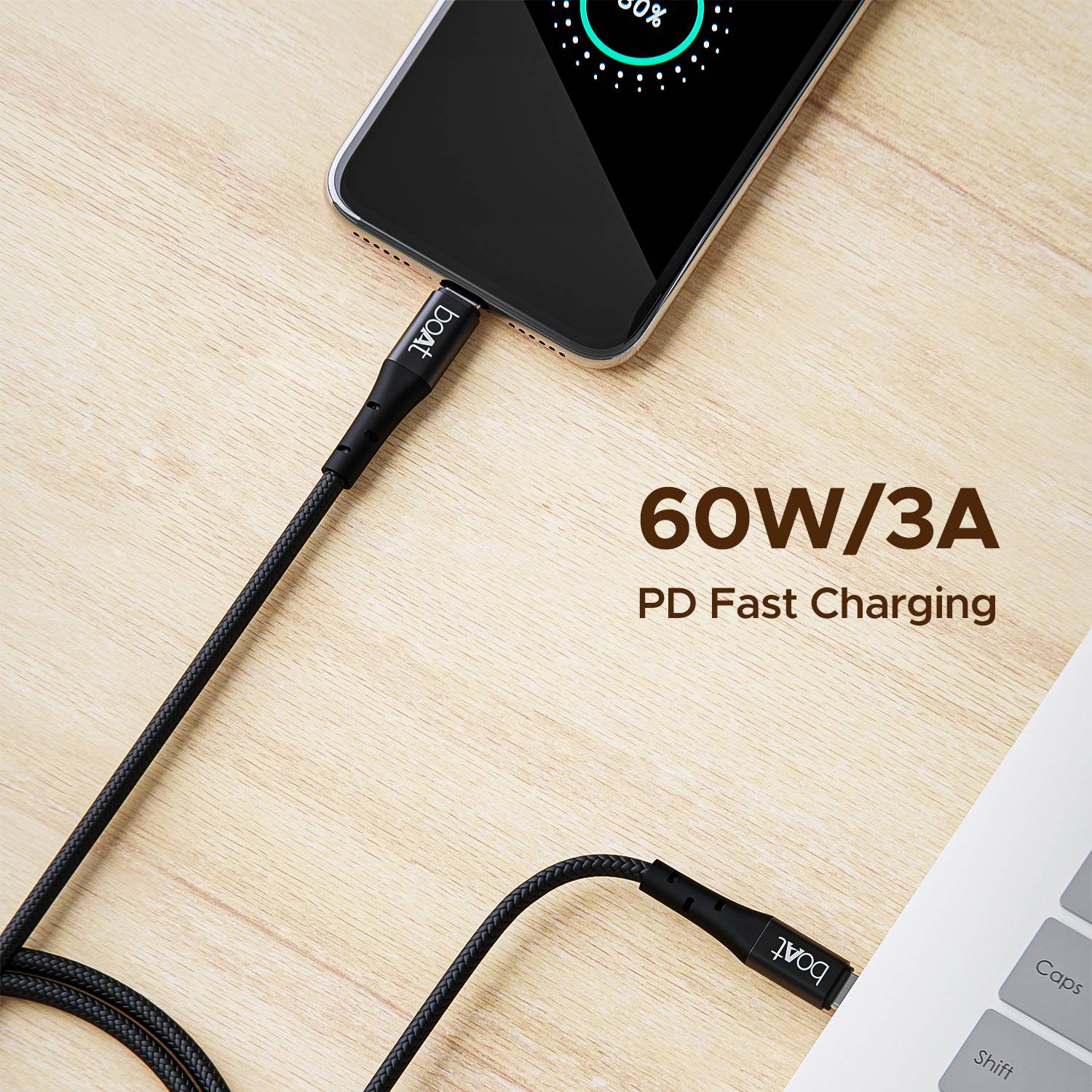 boAt USB Type C Cable 3A 1.5m C300 - Image 2