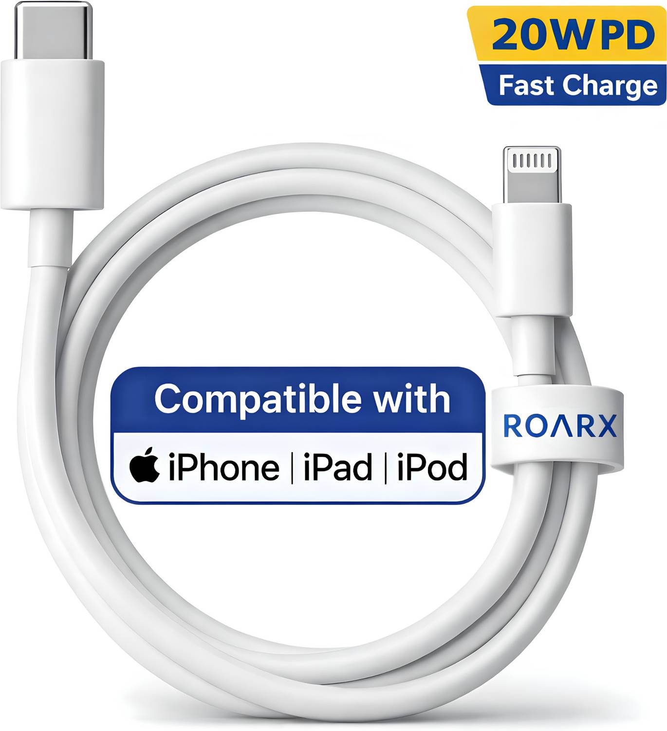 RoarX Lightning Cable 3A 1m