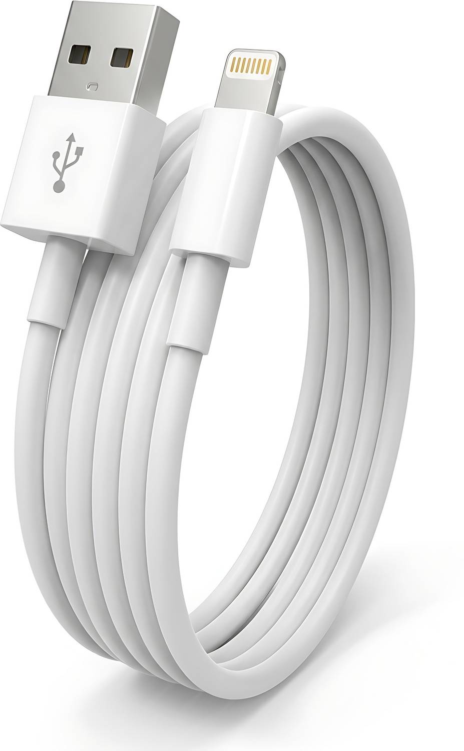 MAK Lightning Cable 2 A 1 m USB to Lightning Cable For Fast Charging