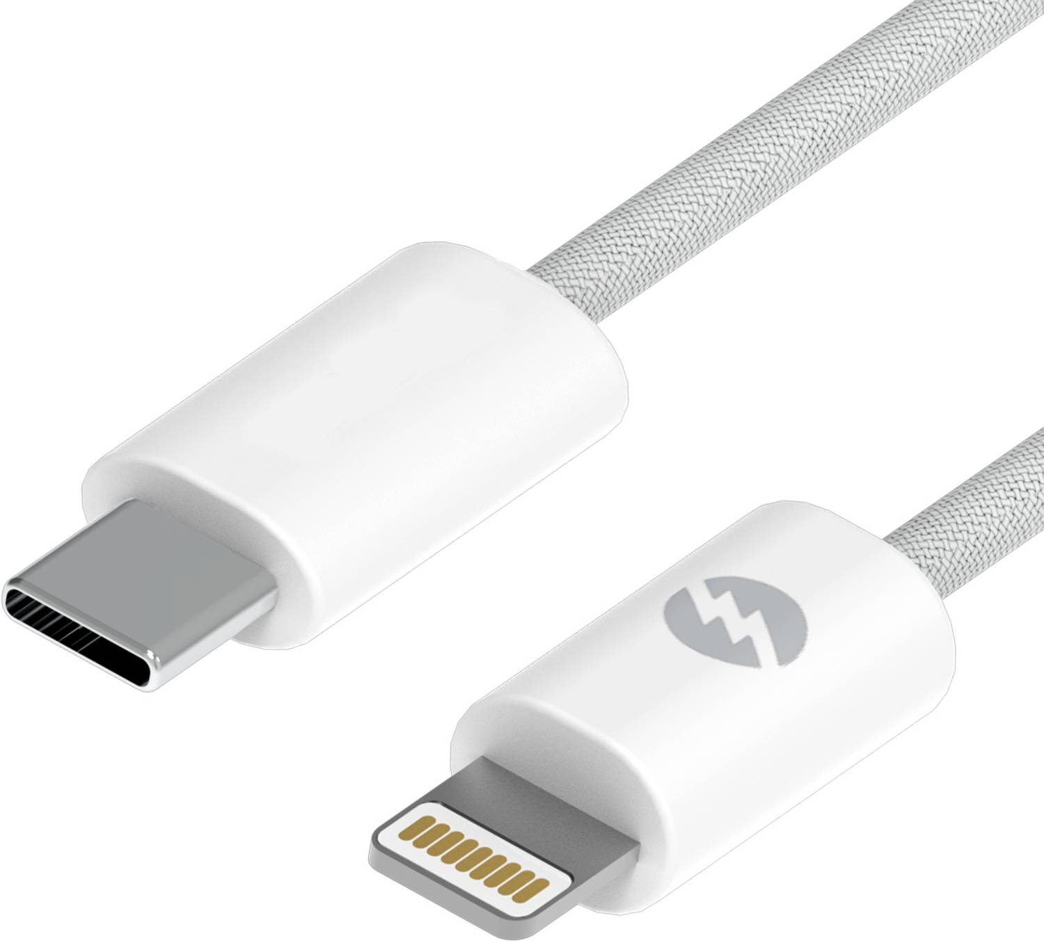 AMKETTE Lightning Cable 3 A 1.2 m Fast Charging Data Cable, Fabric Braided, 480Mbps Sync