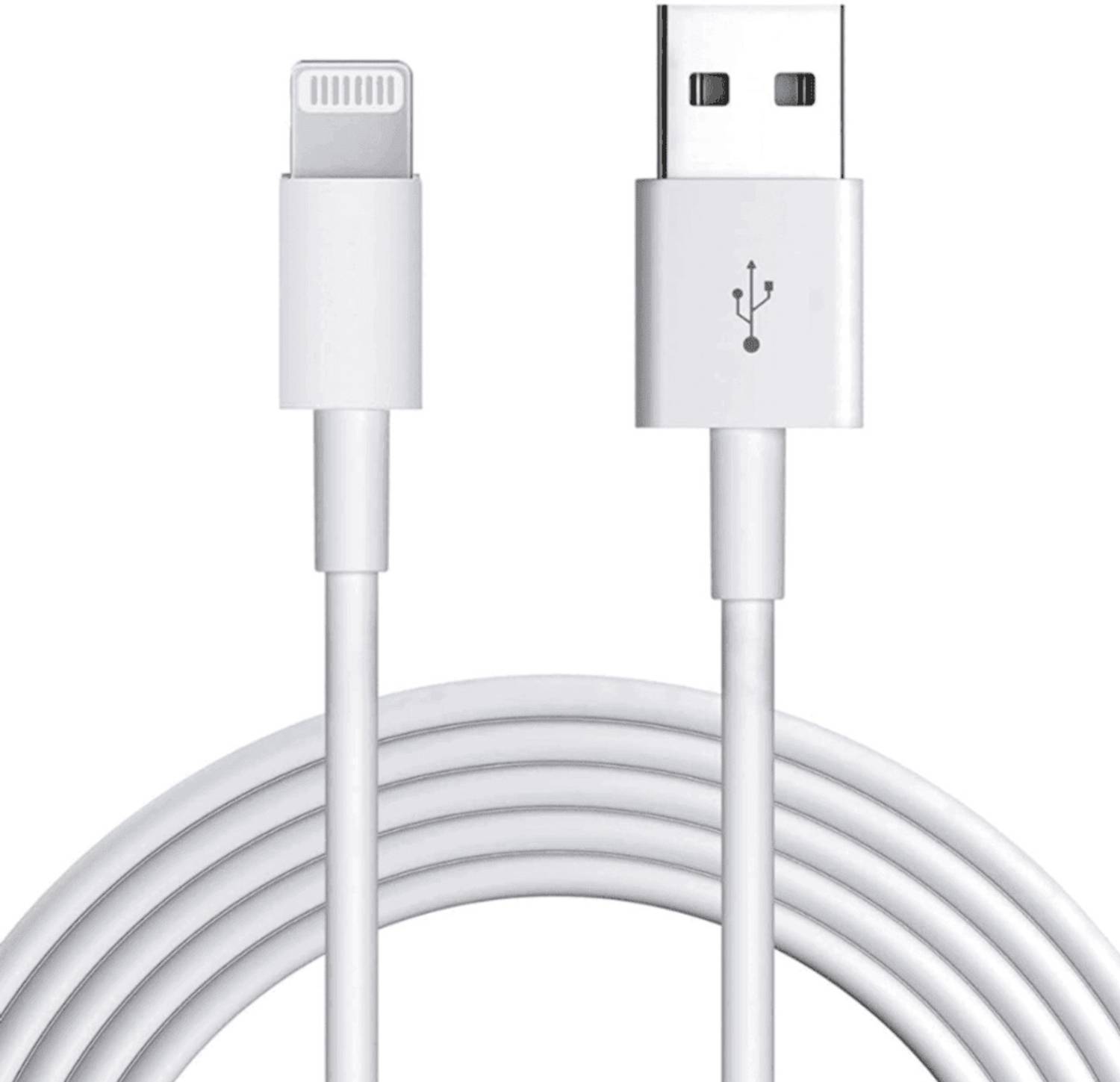 RoarX Lightning Cable 3 A 1 m Original quality Premium USB Lightning Cable 1 Meter White