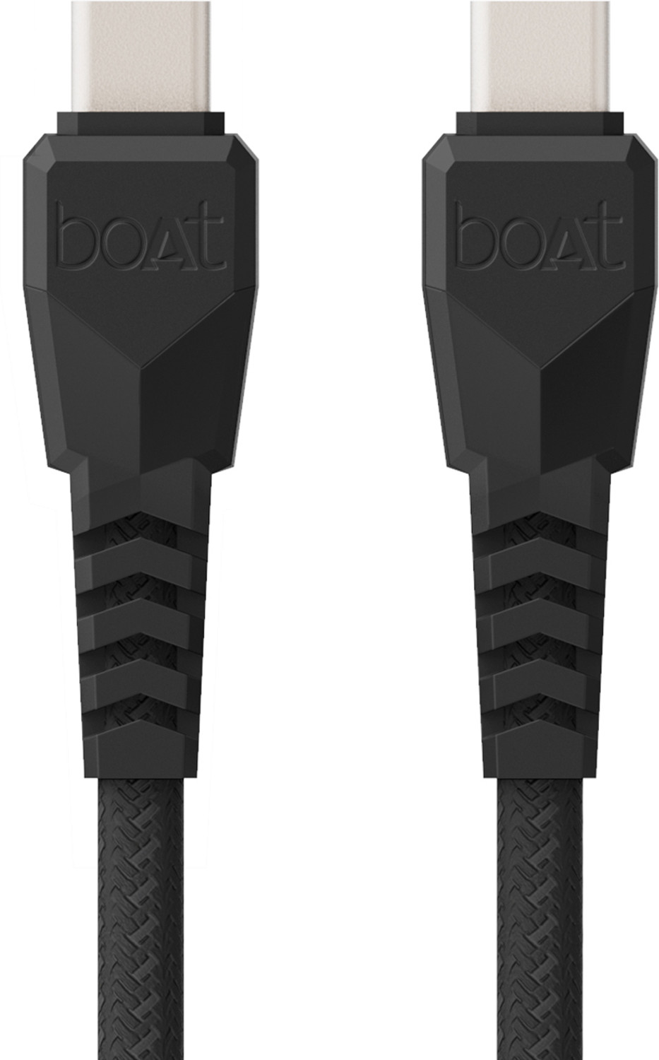 boAt Type C 1.5 m C400 (Compatible with Mobile, Tablet, Speaker, Black, USB Type C To USB Type C)