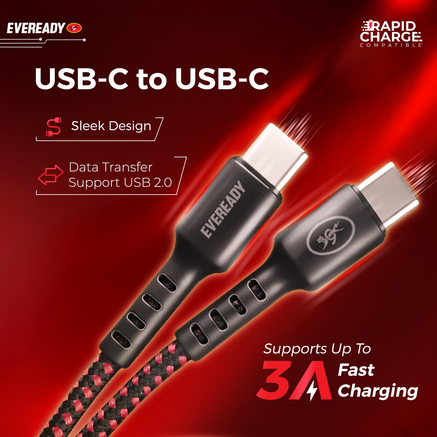 Image of Eveready Type C 1.5 m C to C