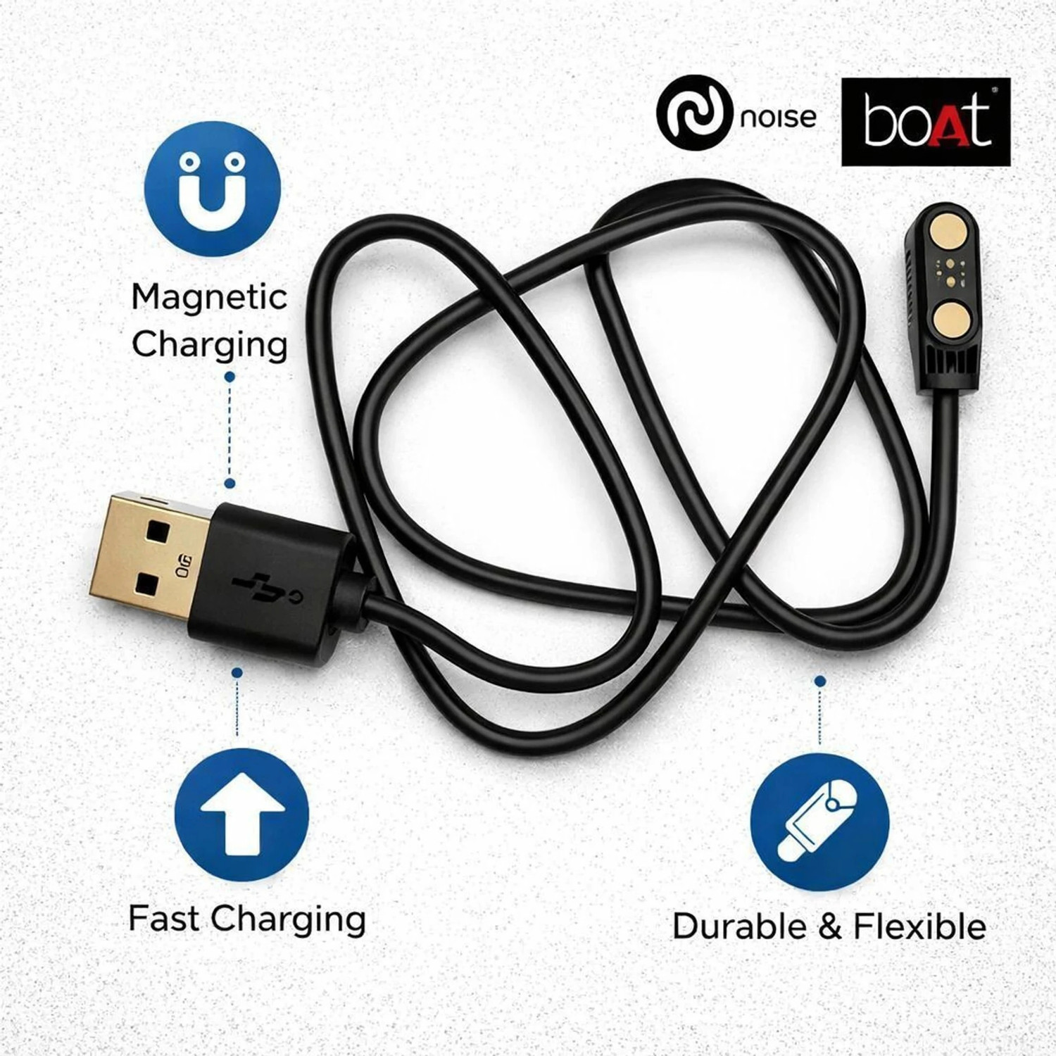 Image of PazerPro Magnetic Charging Cable 0.6 m Fastrack FS1 Pro 38086PP02 Smartwatch